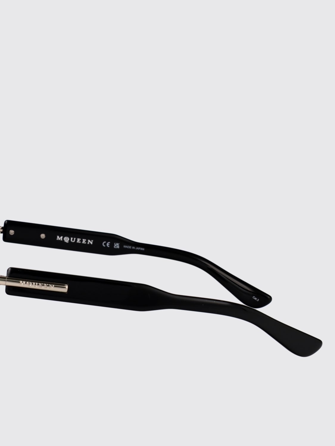 MCQUEEN SUNGLASSES: Sunglasses men McQueen, Black - Img 4