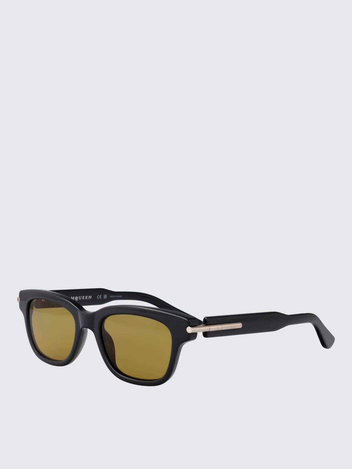 MCQUEEN SUNGLASSES: Sunglasses men McQueen, Black 1 - Img 1