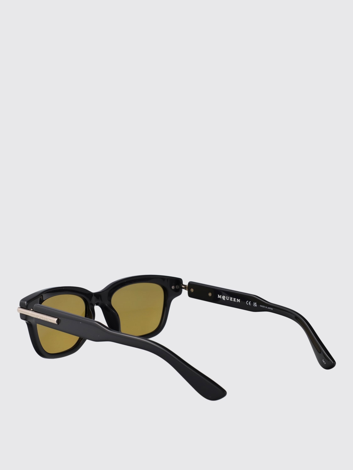 MCQUEEN SUNGLASSES: Sunglasses men McQueen, Black 1 - Img 3