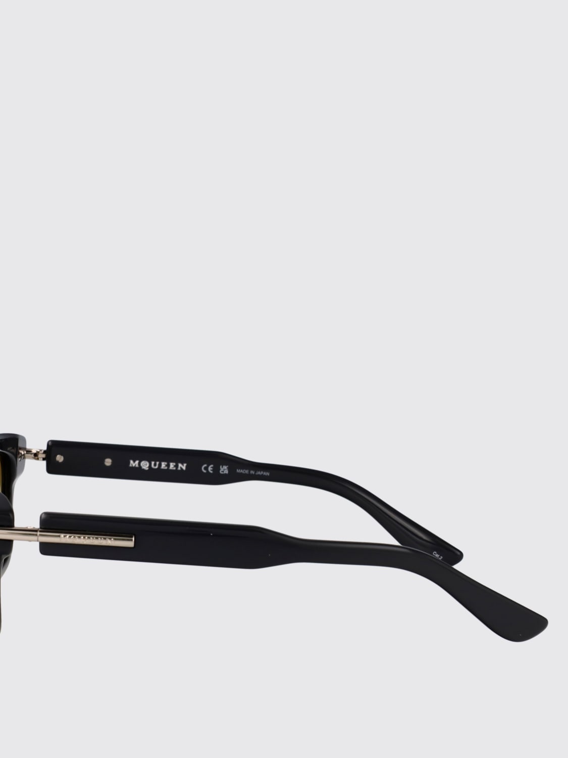 MCQUEEN SUNGLASSES: Sunglasses men McQueen, Black 1 - Img 4