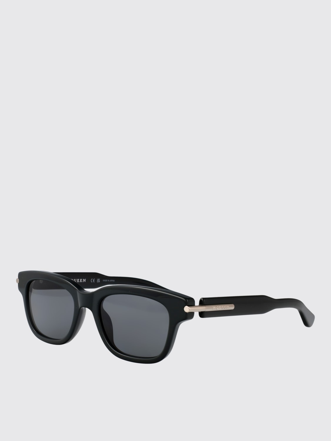 MCQUEEN SUNGLASSES: Sunglasses men McQueen, Black 2 - Img 1