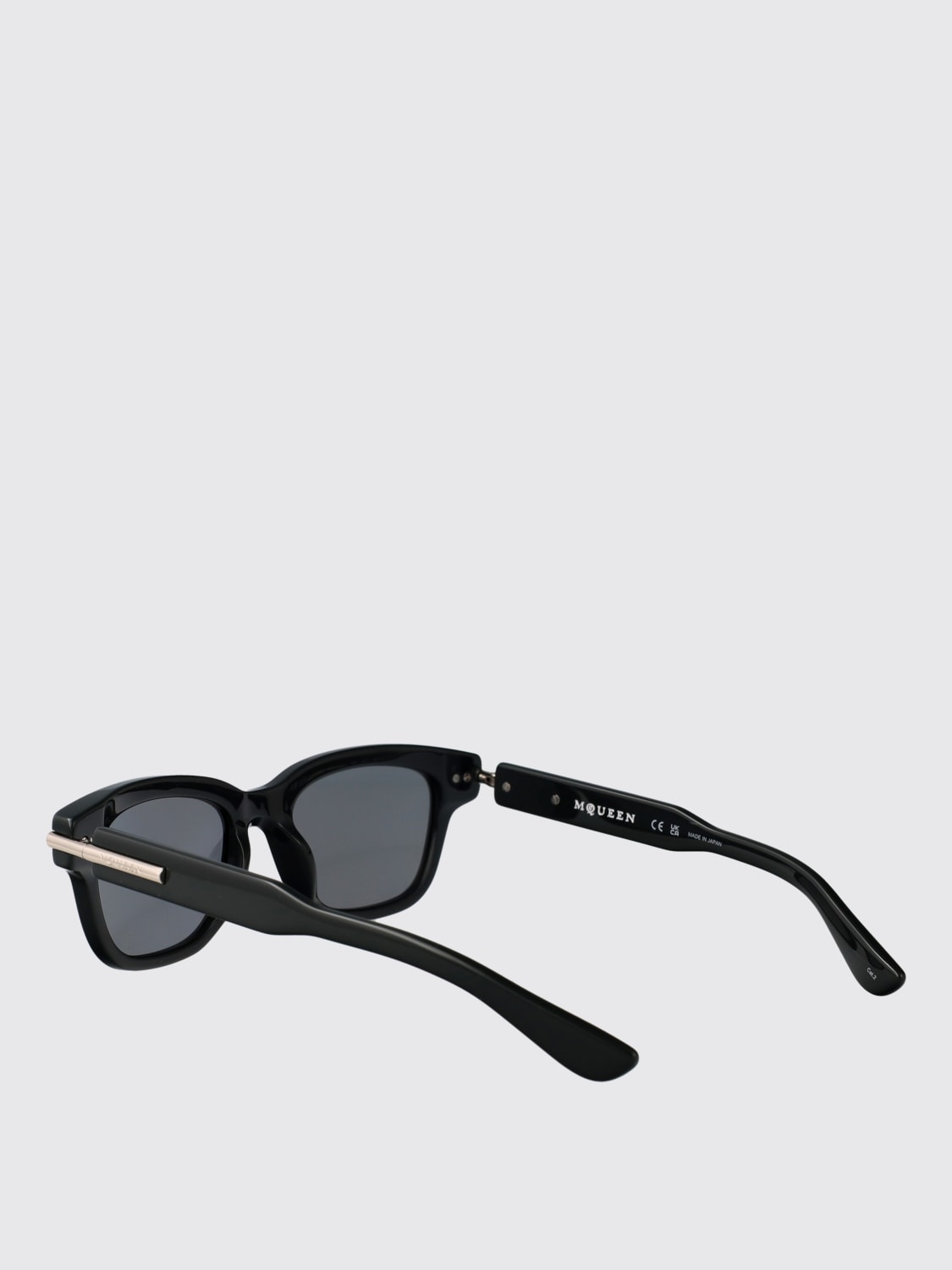MCQUEEN SUNGLASSES: Sunglasses men McQueen, Black 2 - Img 3