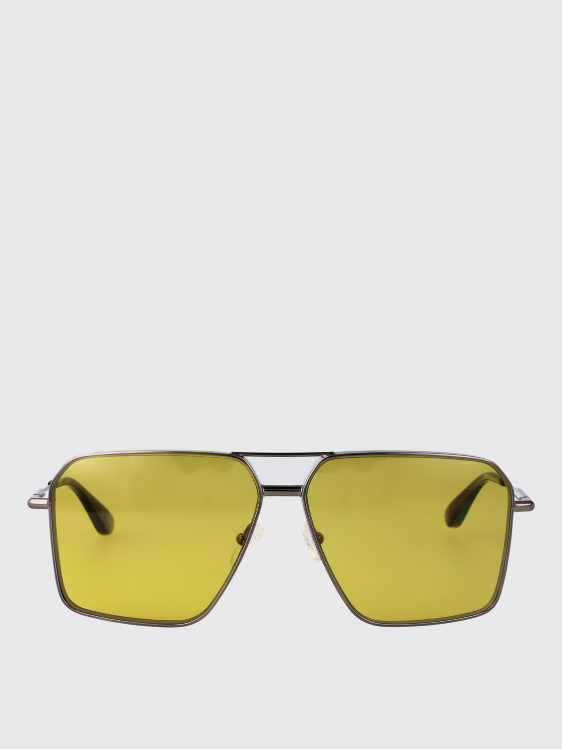 MCQUEEN SUNGLASSES: Sunglasses men McQueen, Yellow - Img 2