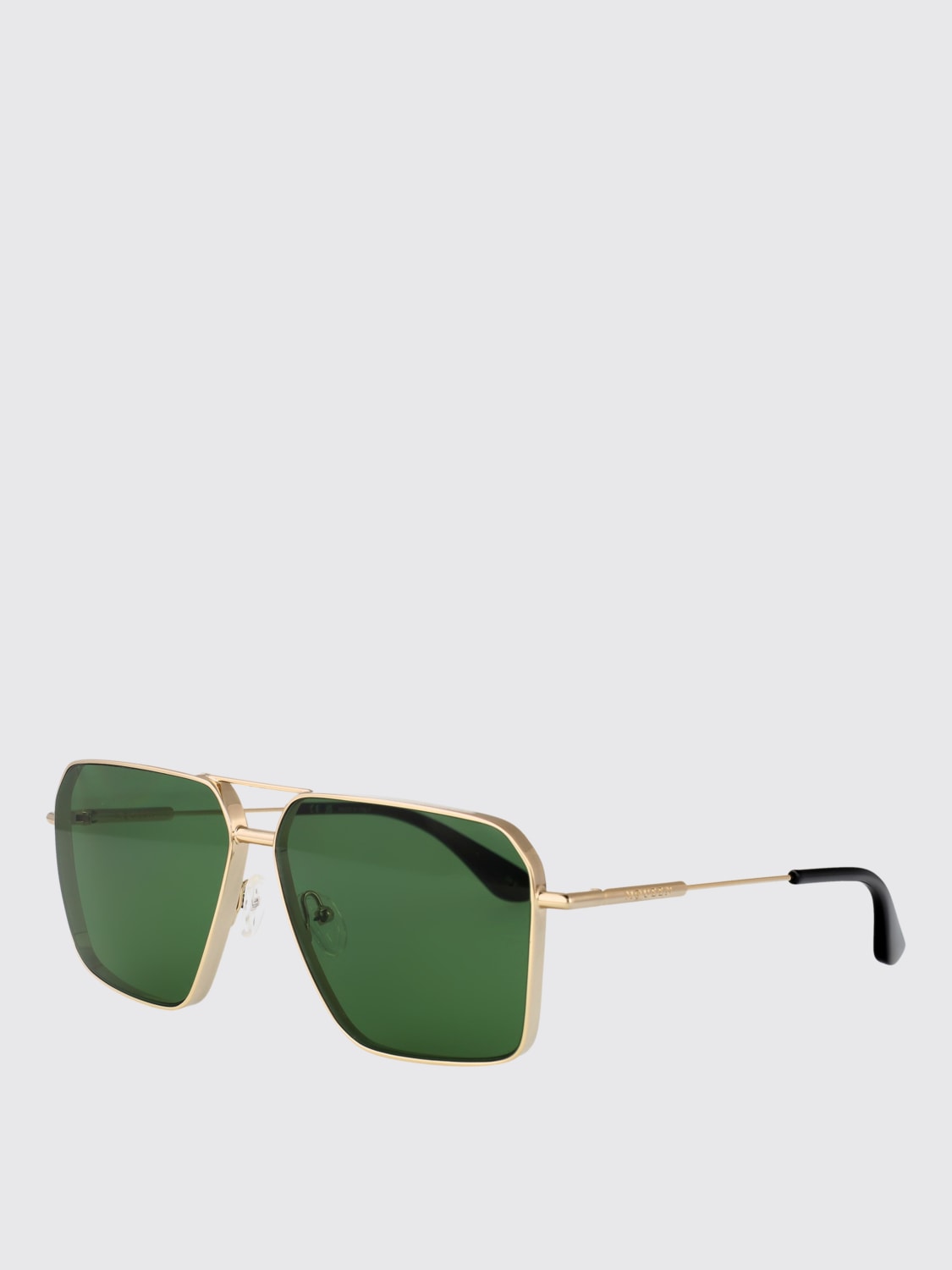 MCQUEEN SUNGLASSES: Sunglasses men McQueen, Gold - Img 1