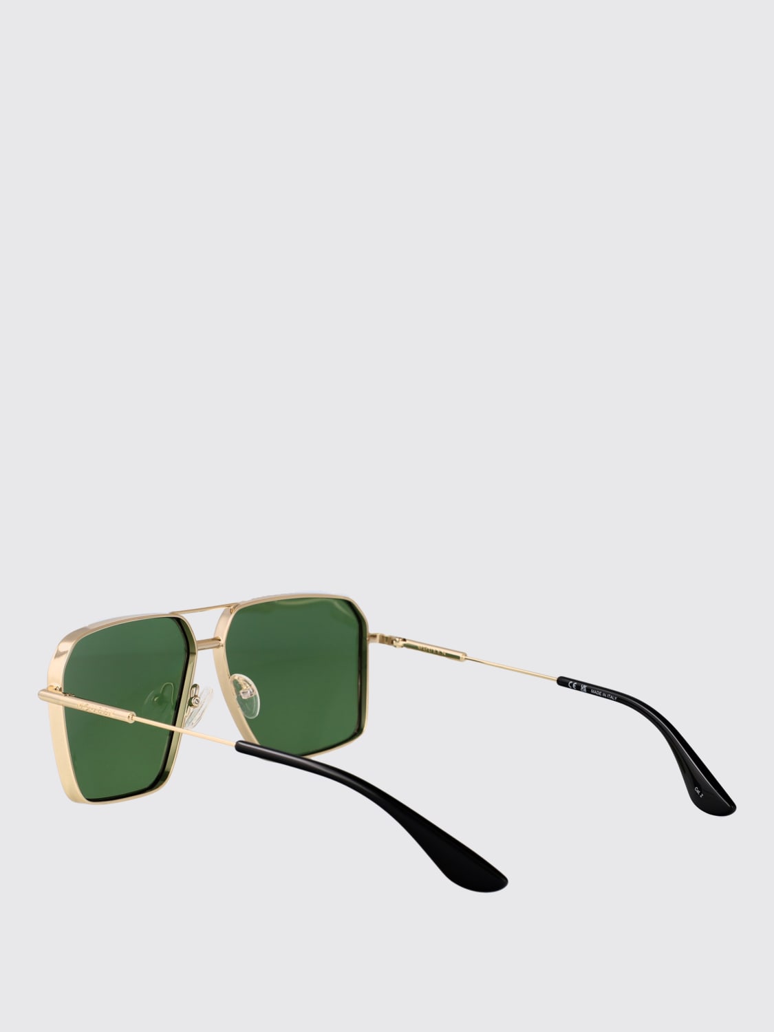 MCQUEEN SUNGLASSES: Sunglasses men McQueen, Gold - Img 3