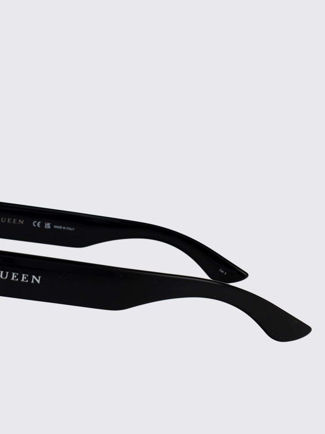 MCQUEEN SUNGLASSES: Sunglasses men McQueen, Black - Img 4