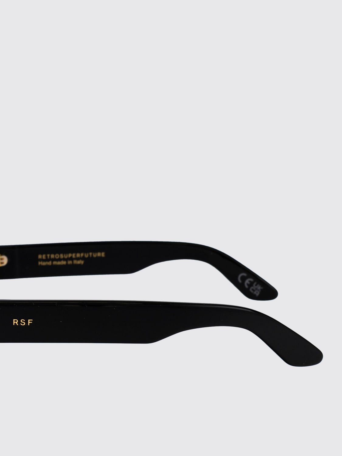 RETROSUPERFUTURE SUNGLASSES: Sunglasses men Retrosuperfuture, Black - Img 4