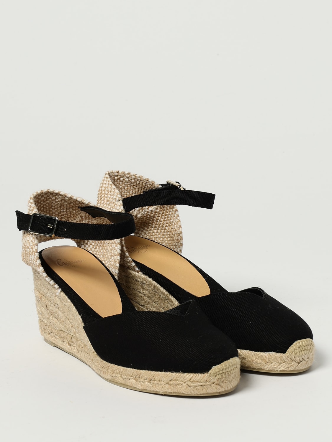 CASTAÑER ALPARGATA: Zapatos mujer CastaÑer, Negro - Img 2