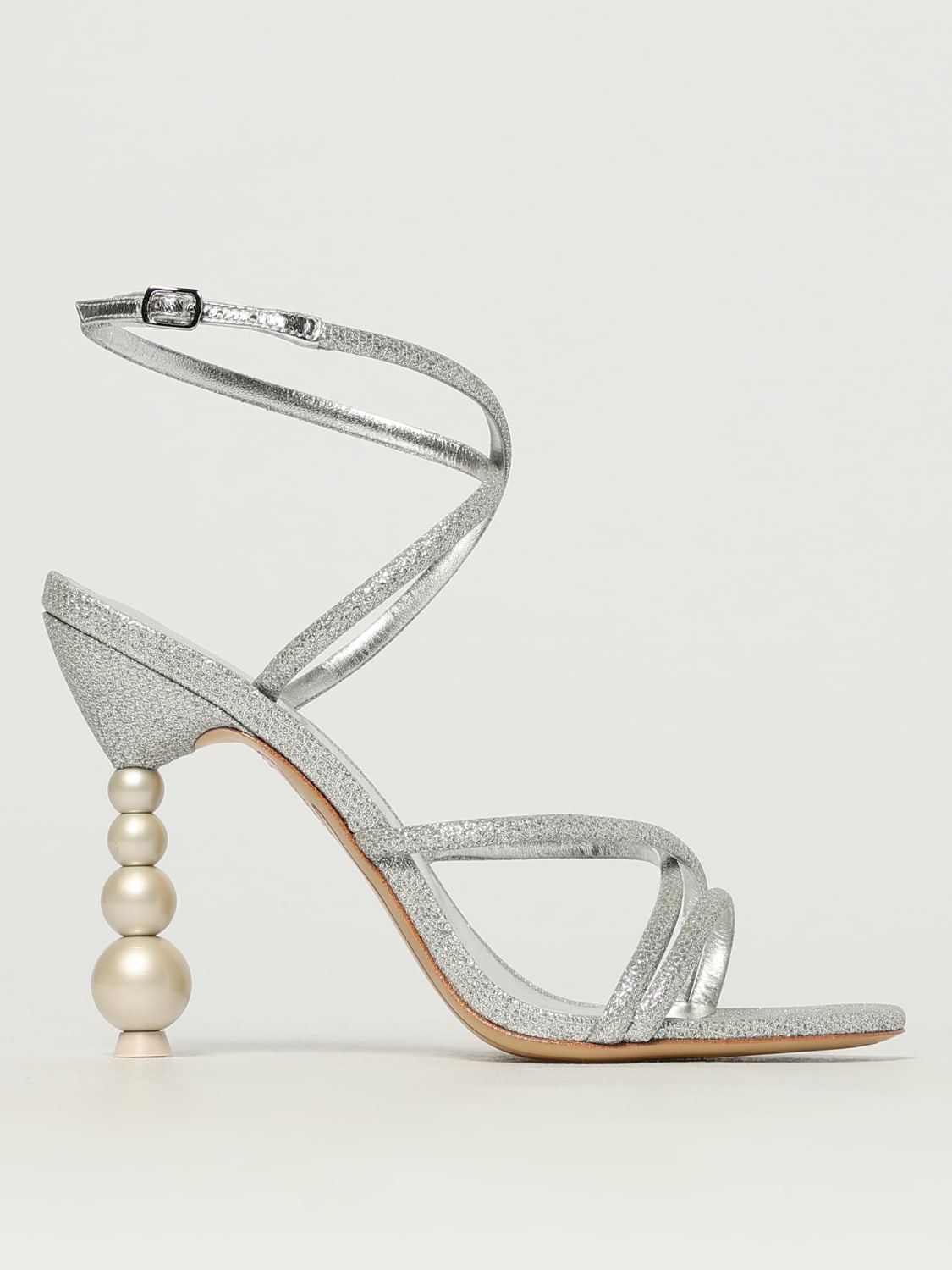 SOPHIA WEBSTER: Shoes woman - Silver | Sophia Webster heeled