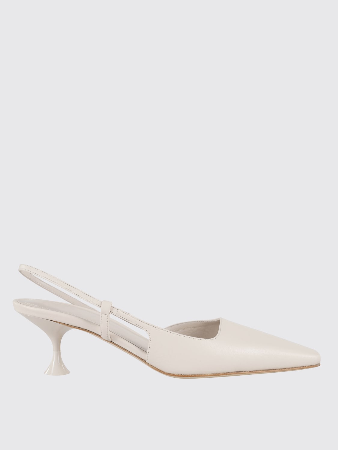 シューズ・サンダルその他 3JUIN Woman Pumps Milk 324W3001J1041136 MILK 3JUIN: Shoes woman - Milk | 3Juin pumps 324W3001J1041136