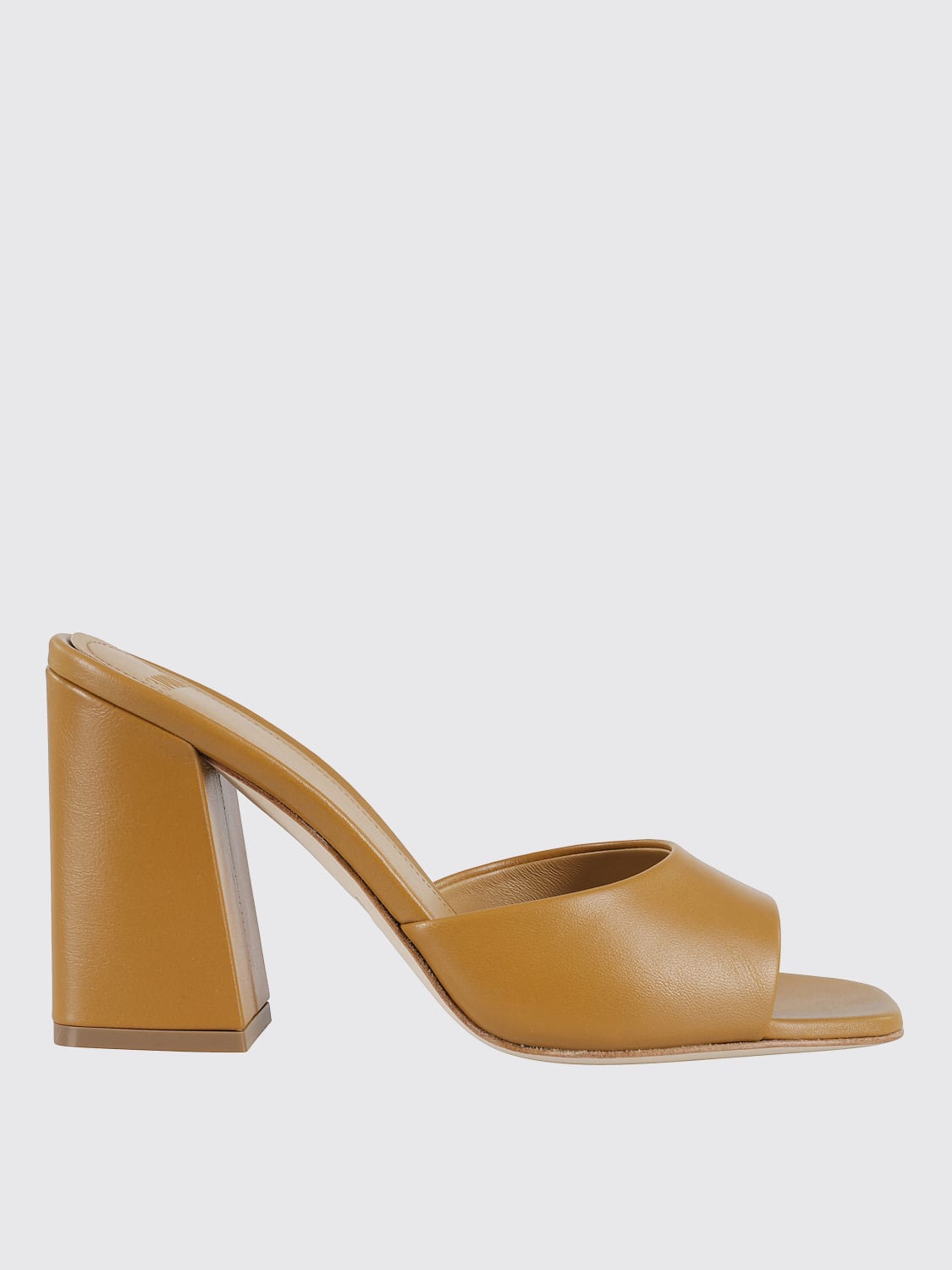 サンダル・ミュール 3JUIN Women Sandals 417361 323SC019 J 0950 Beige 3JUIN: Shoes woman - Ocher | 3Juin heeled sandals
