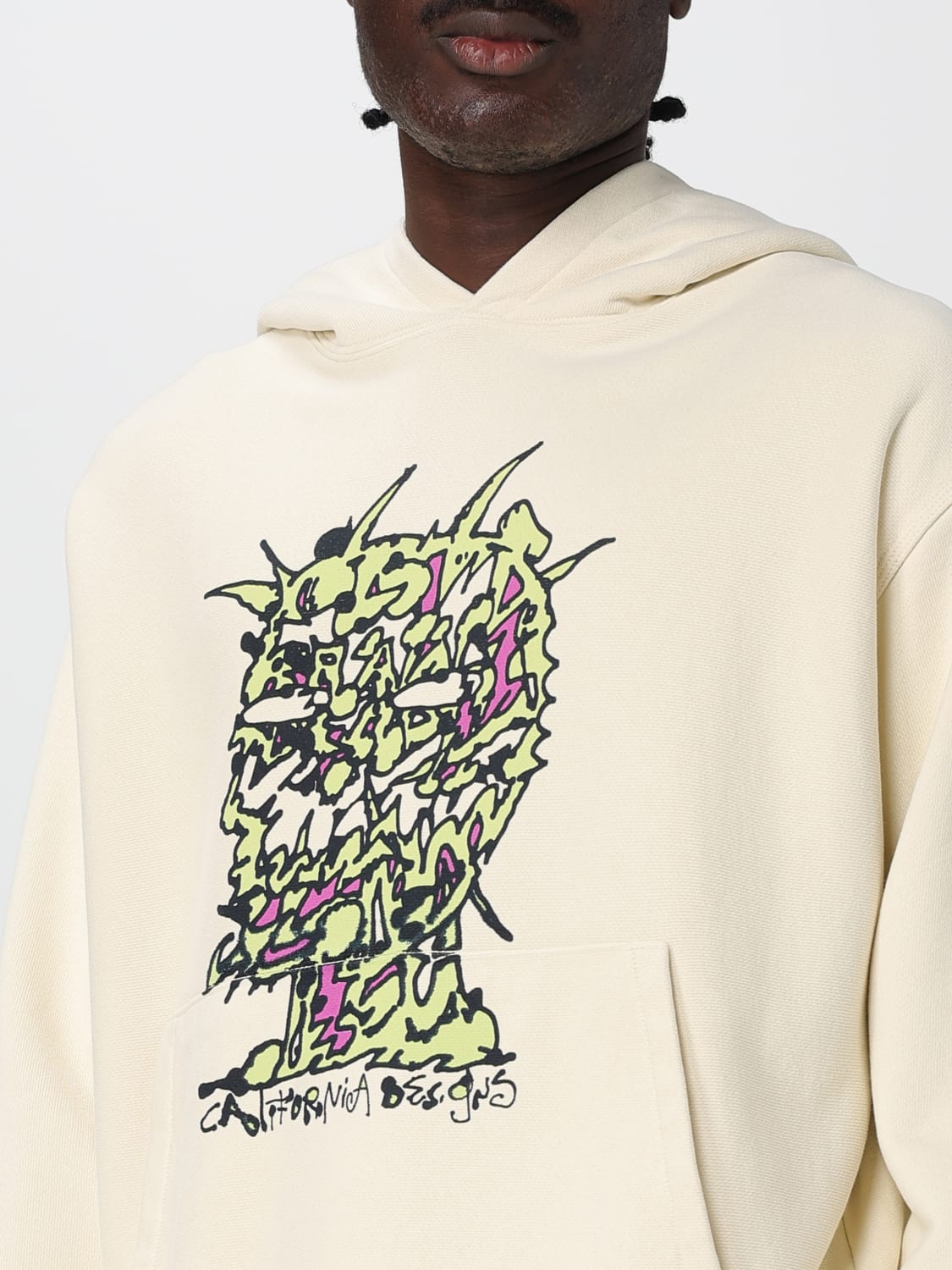 BRAIN DEAD SWEATSHIRT: Jumper men Brain Dead, White - Img 3