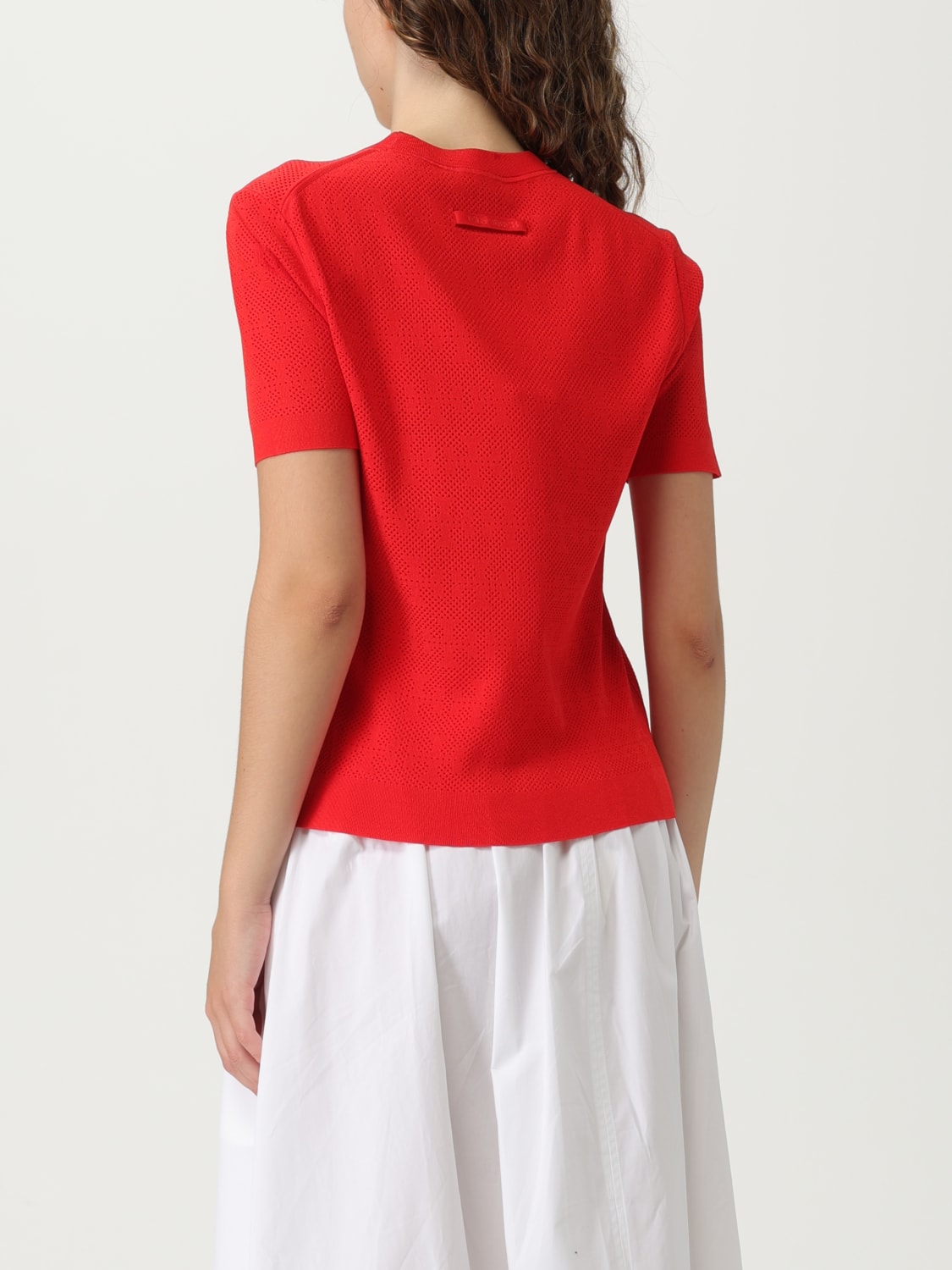 TORY BURCH JERSEY: Camiseta mujer Tory Burch, Rojo - Img 2