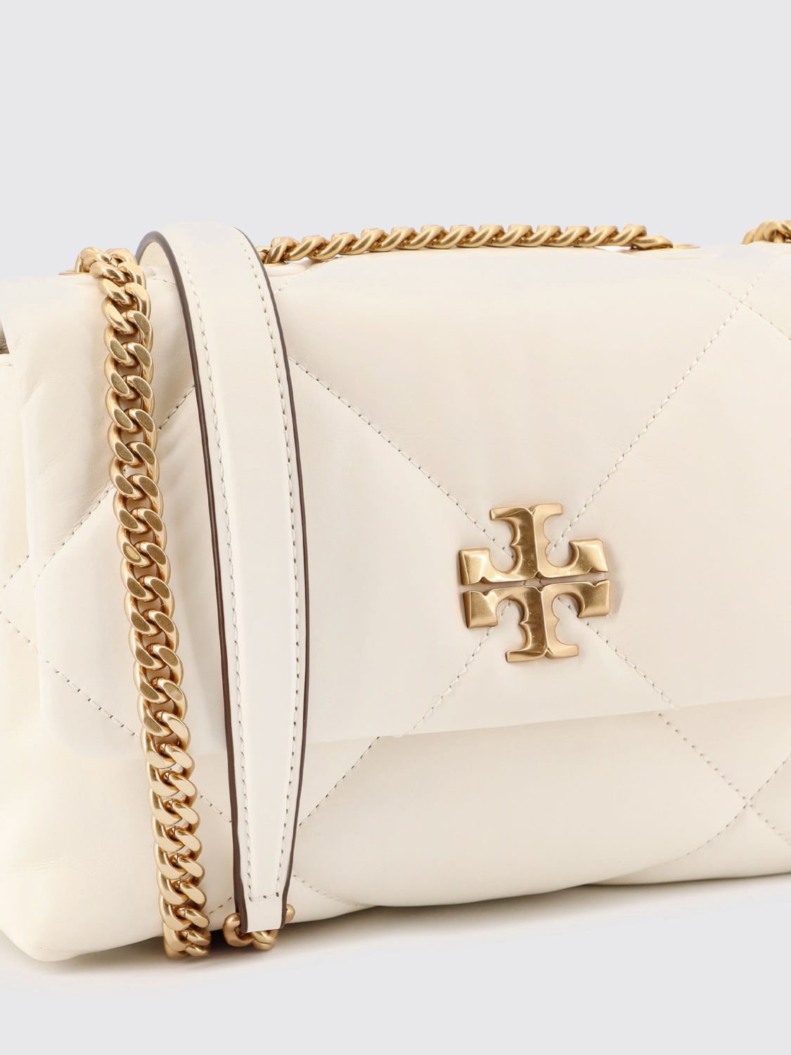 TORY BURCH MINI SAC: Sac porté épaule femme Tory Burch, Blanc - Img 3