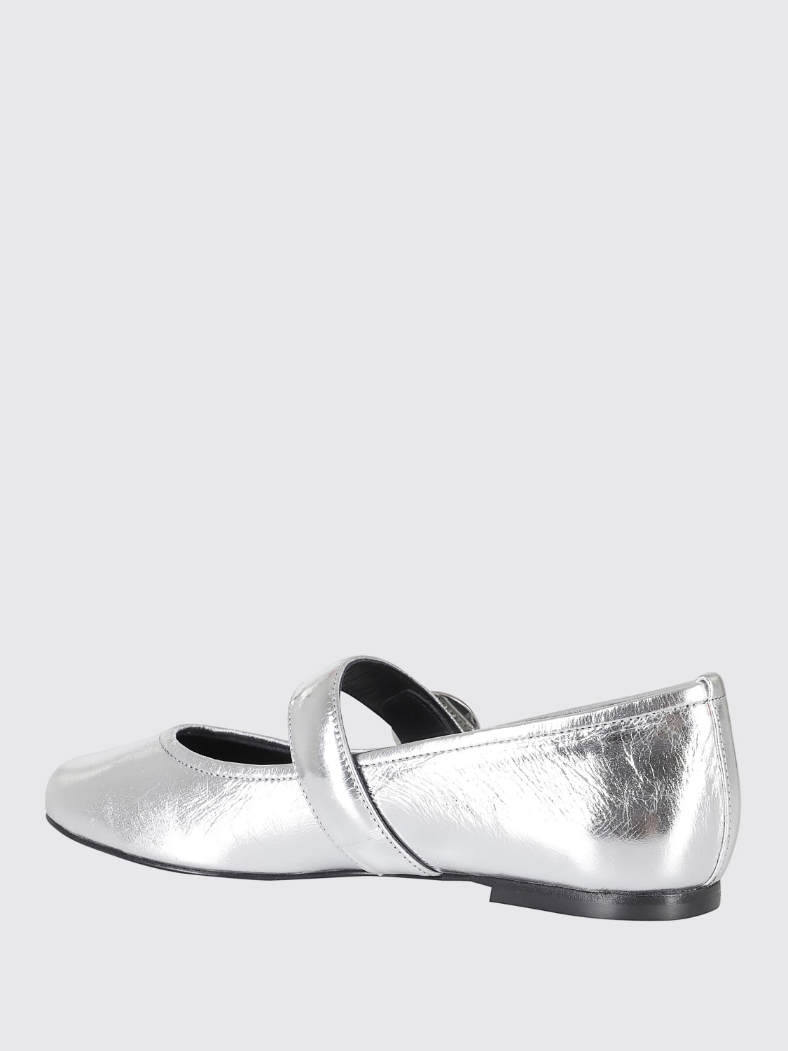 フラットシューズ COPERNI Woman Ballet flats Silver COPSH74F6051 SILVER COPERNI: Shoes woman - Silver | Coperni ballet flats
