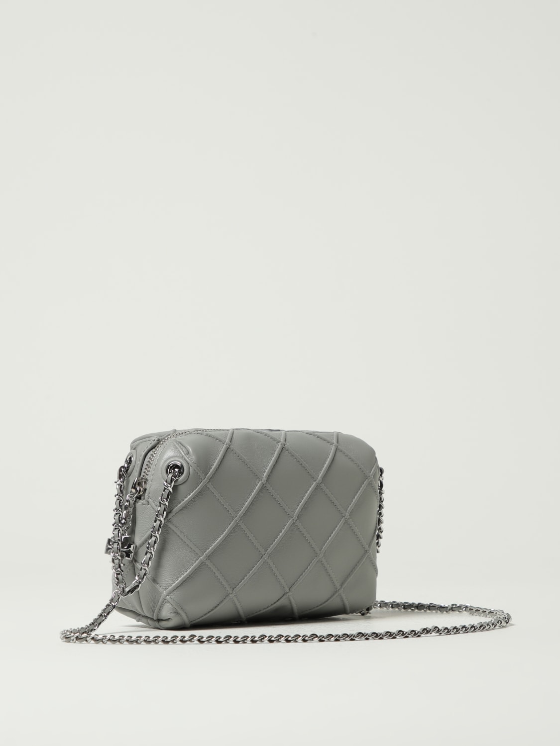 TORY BURCH MINI SAC: Sac bandoulière femme Tory Burch, Gris - Img 2