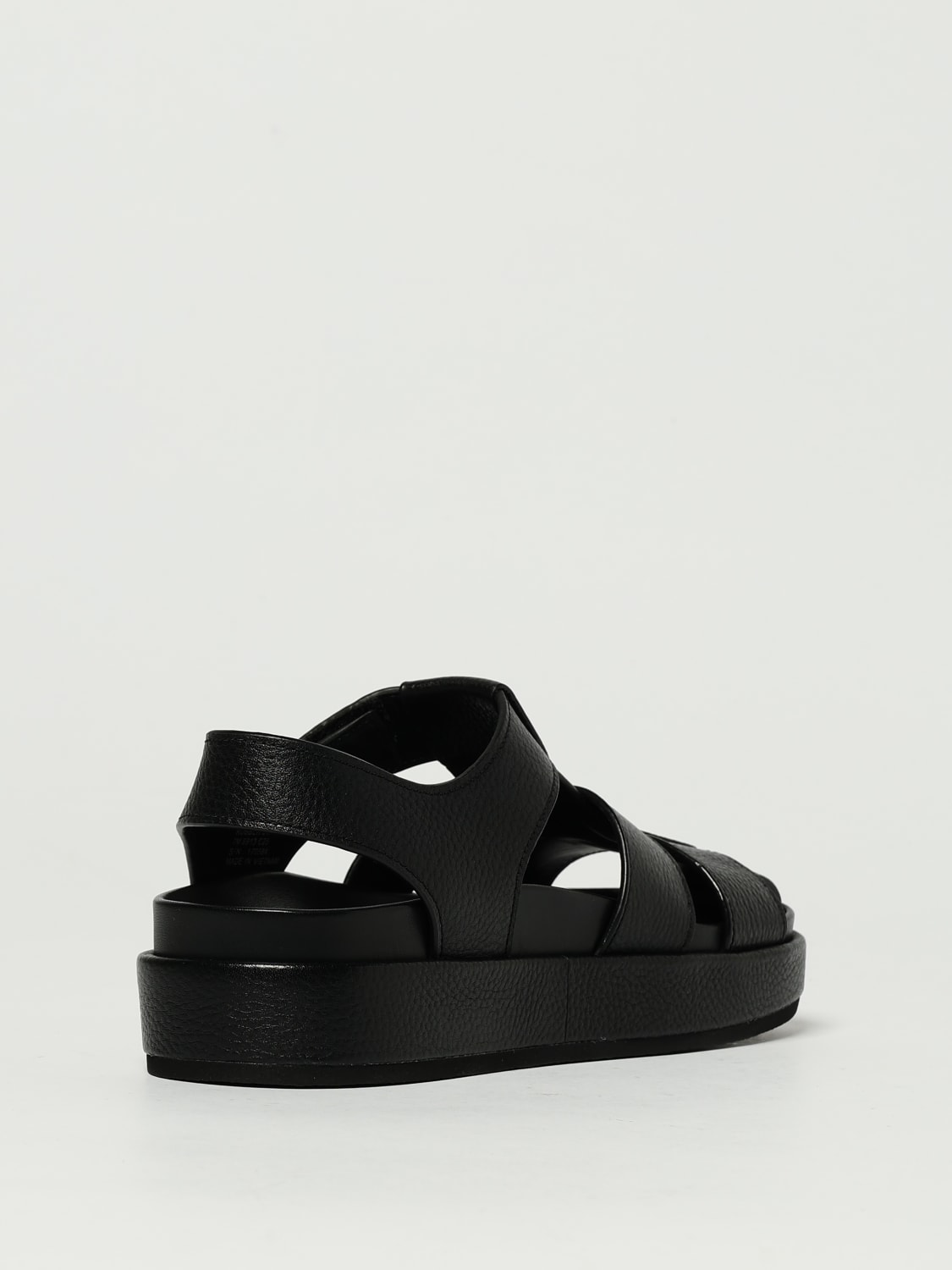 TORY BURCH SANDALI CON TACCO: Sandalo Kira Sport Fisherman Tory Burch in pelle , Nero - Img 3