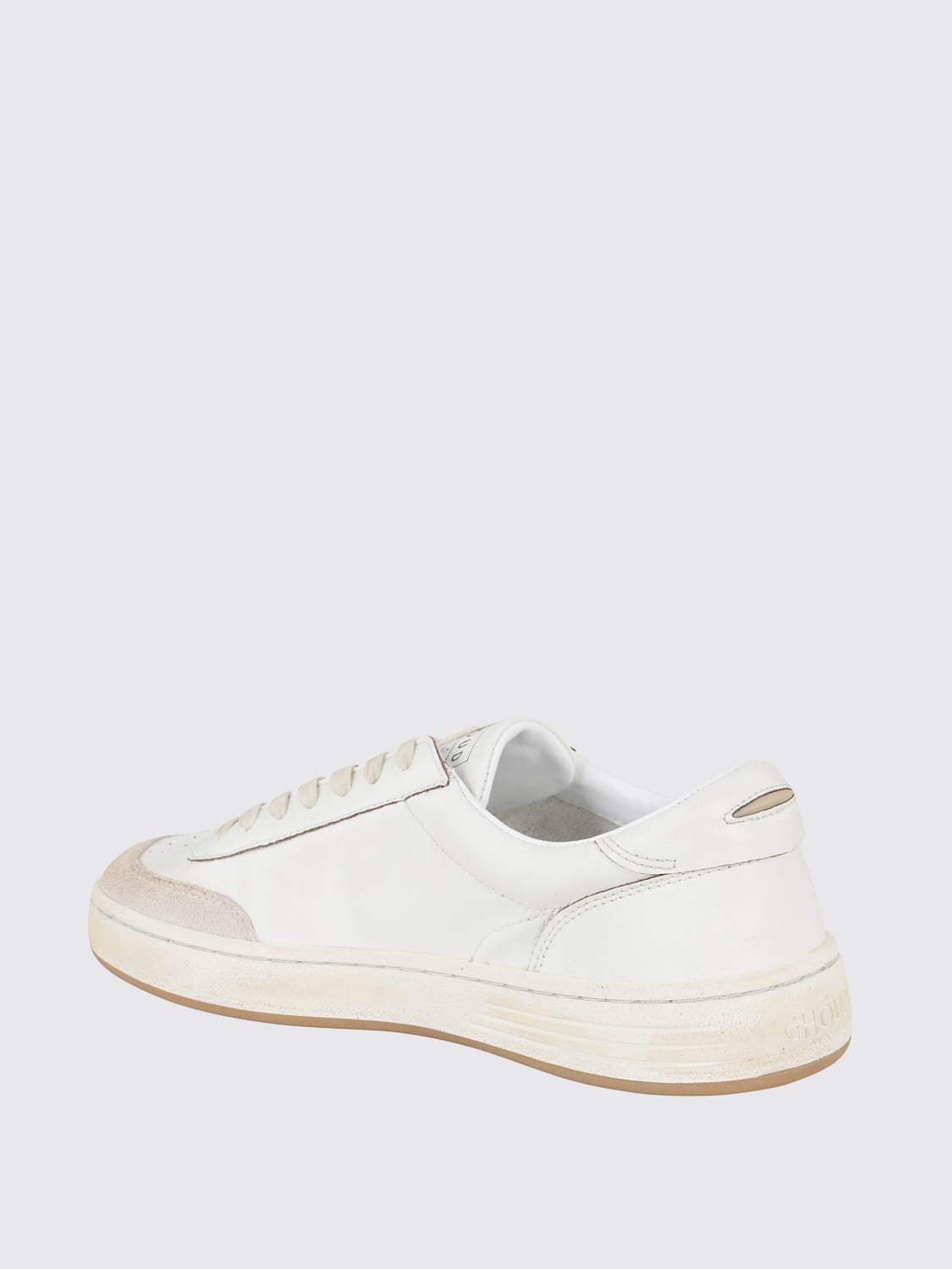 GHOUD SNEAKERS: Sneakers Lido Ghoud in pelle , Bianco - Img 3