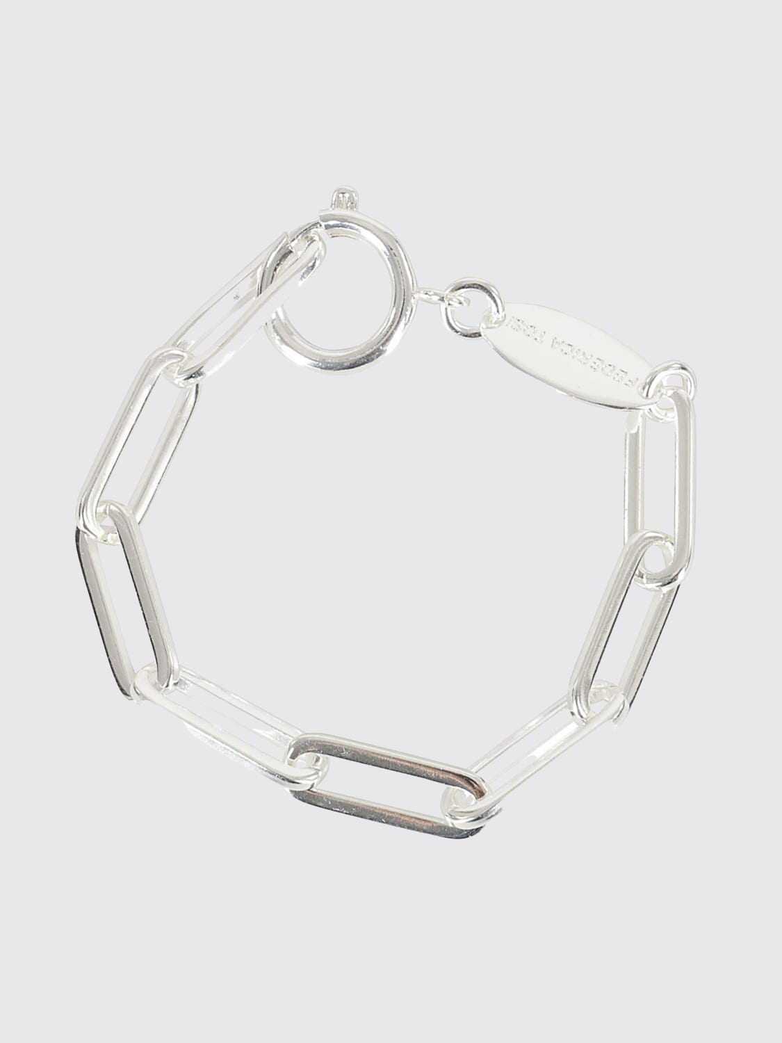 FEDERICA TOSI GIOIELLO: Bracciale Square Federica Tosi in ottone placcato oro 18 kt , Argento - Img 1