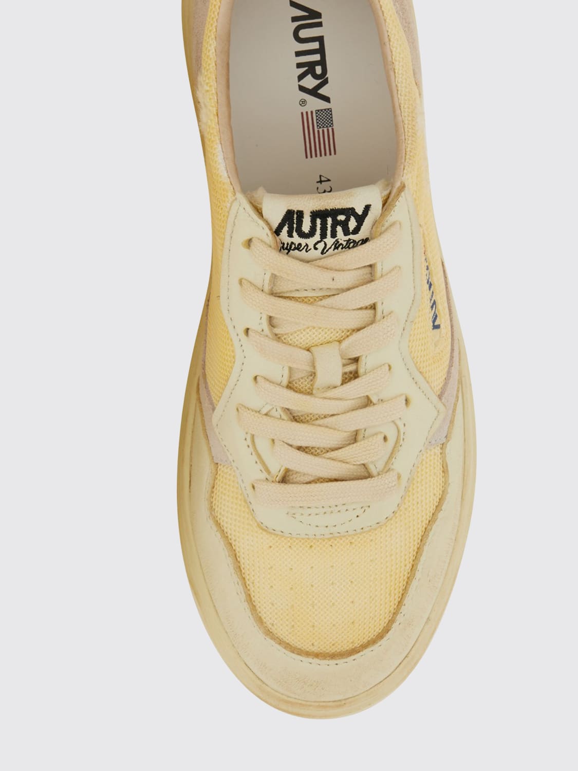 スニーカー AUTRY Men Sneakers Ivory AVLMDA04 AUTRY: Sneakers men - Ivory | Autry sneakers AVLMDA04 online