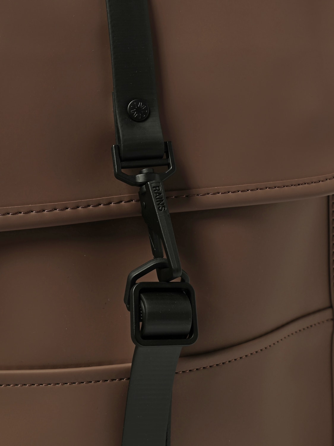 RAINS BACKPACK: Backpack men Rains, Brown - Img 3