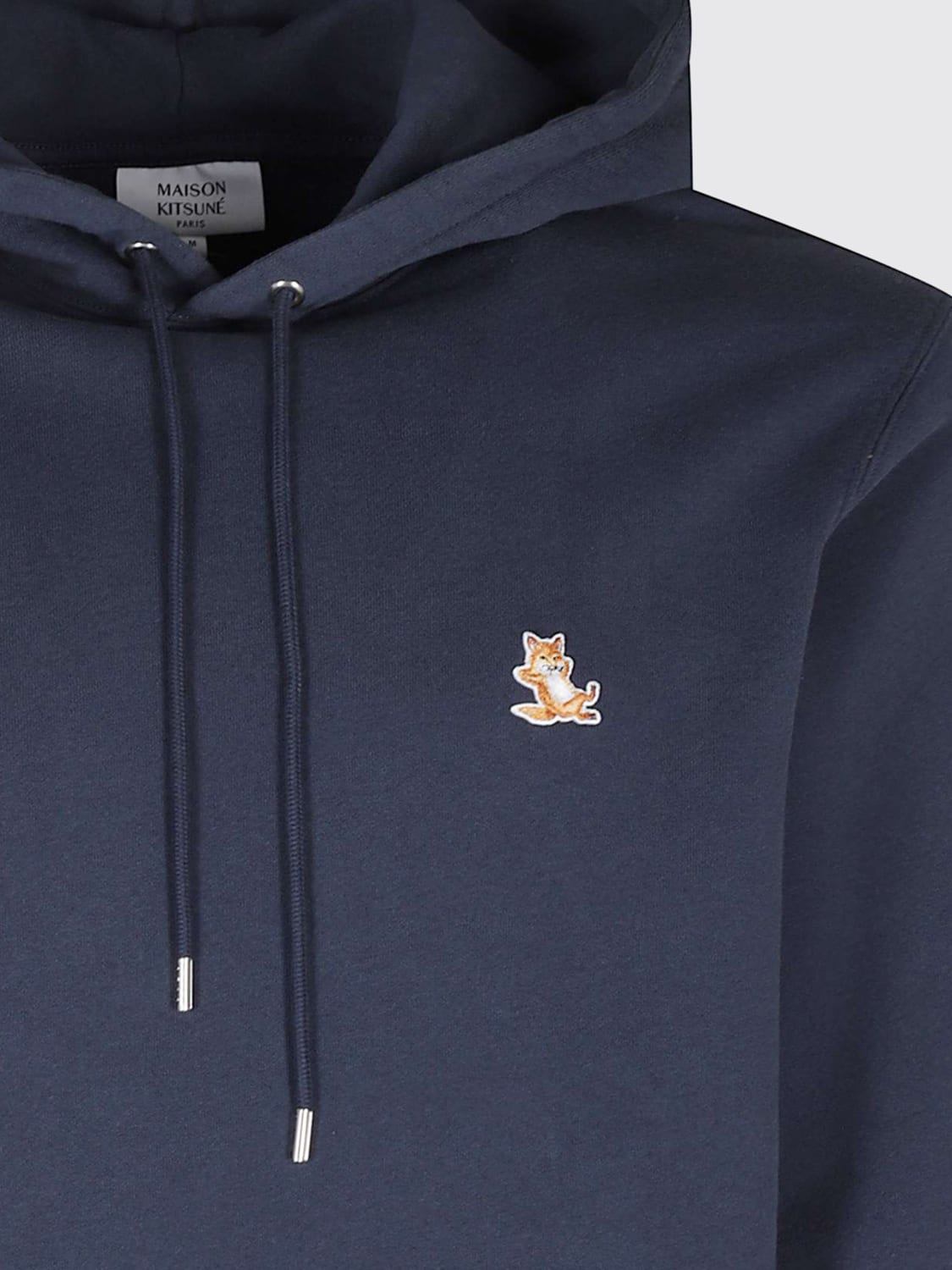 MAISON KITSUNÉ SWEATSHIRT: Sweatshirt men Maison KitsunÉ, Blue - Img 3