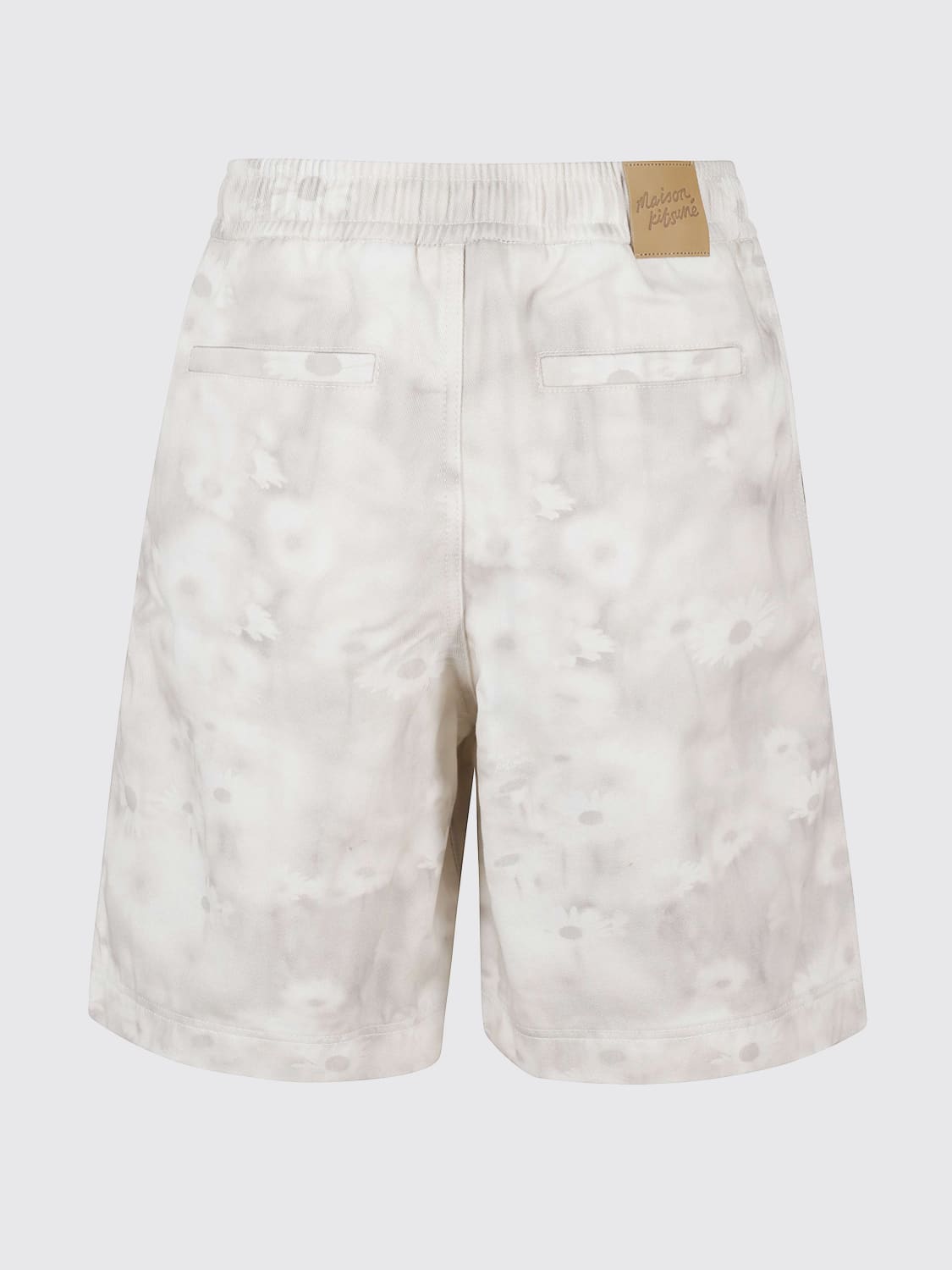 MAISON KITSUNÉ SHORTS: Short men Maison KitsunÉ, Beige - Img 2