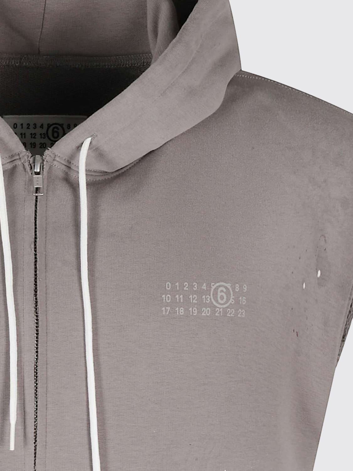 MM6 MAISON MARGIELA SWEATSHIRT: Jacket men Mm6 Maison Margiela, Grey - Img 3