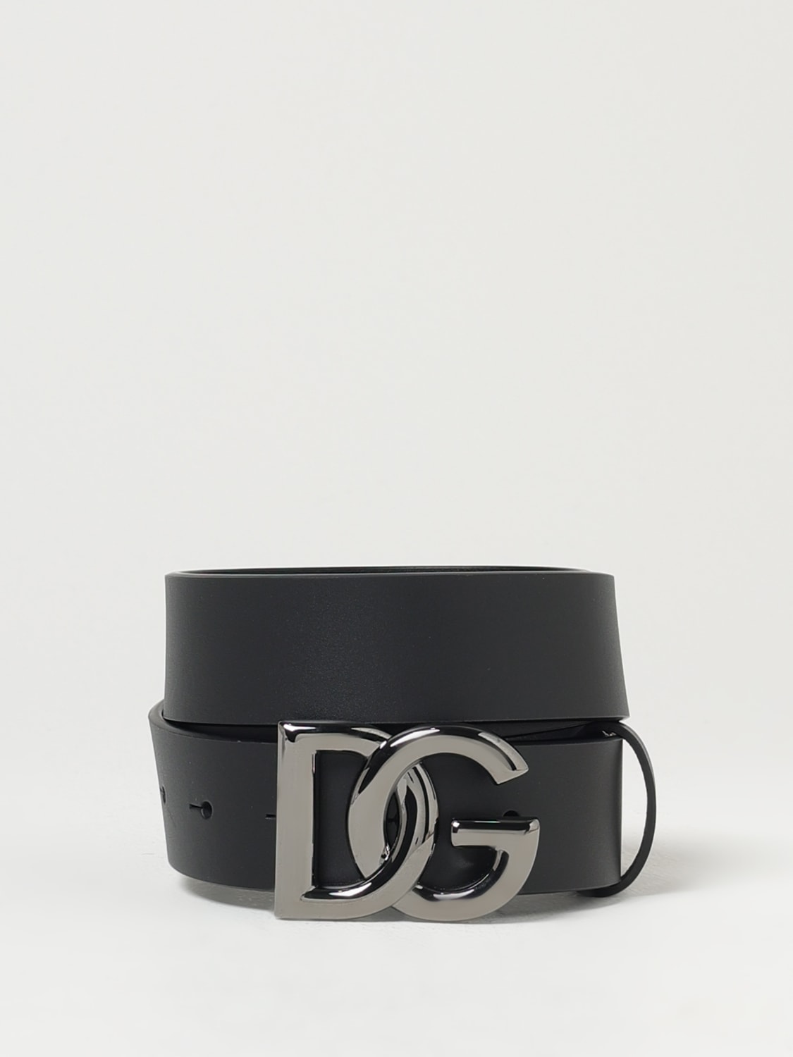 DOLCE & GABBANA BELT: Belt men Dolce & Gabbana, Black - Img 1