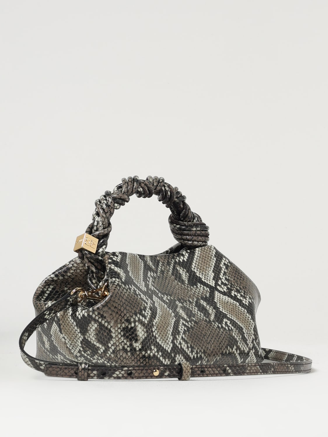 GANNI HANDBAG: Handbag woman Ganni, Grey - Img 2