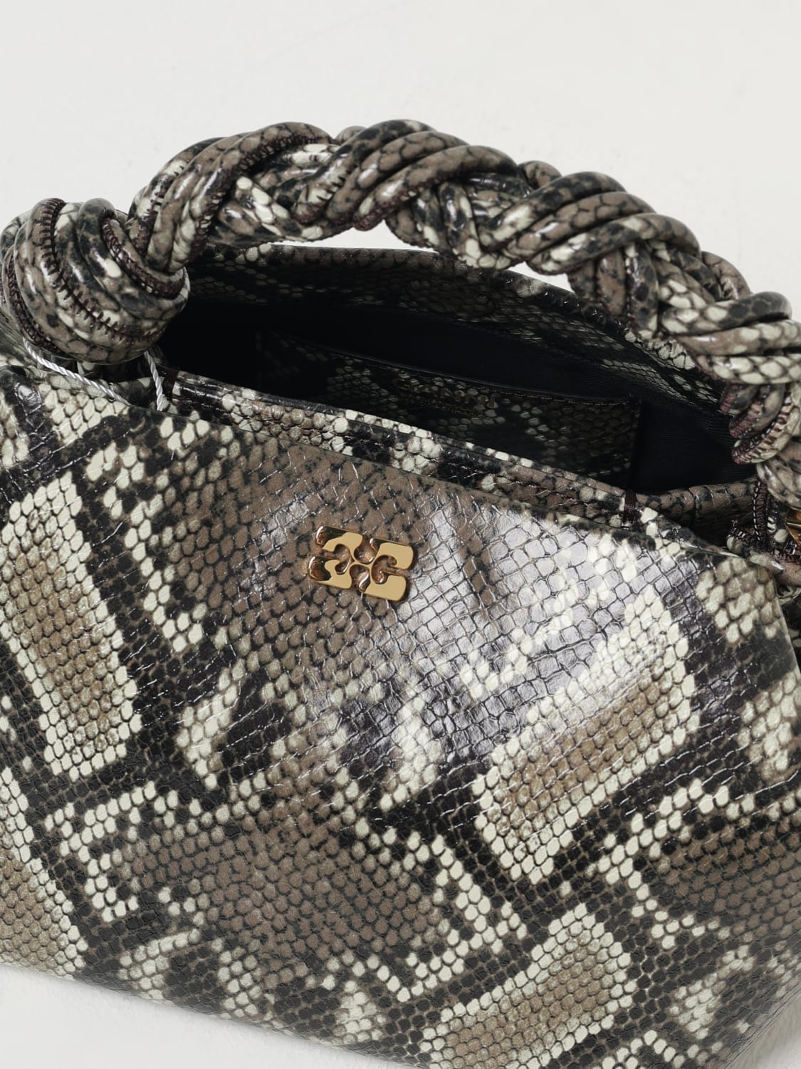 GANNI HANDBAG: Handbag woman Ganni, Grey - Img 3