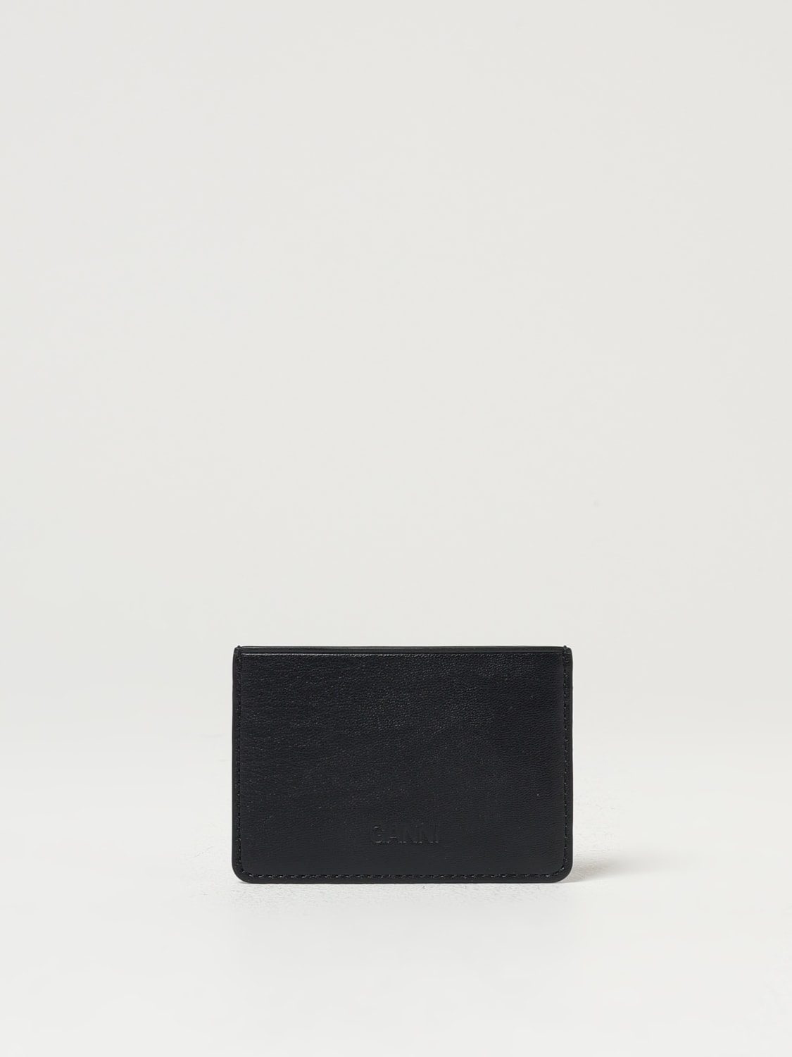 GANNI WALLET: Clutch woman Ganni, Black - Img 2