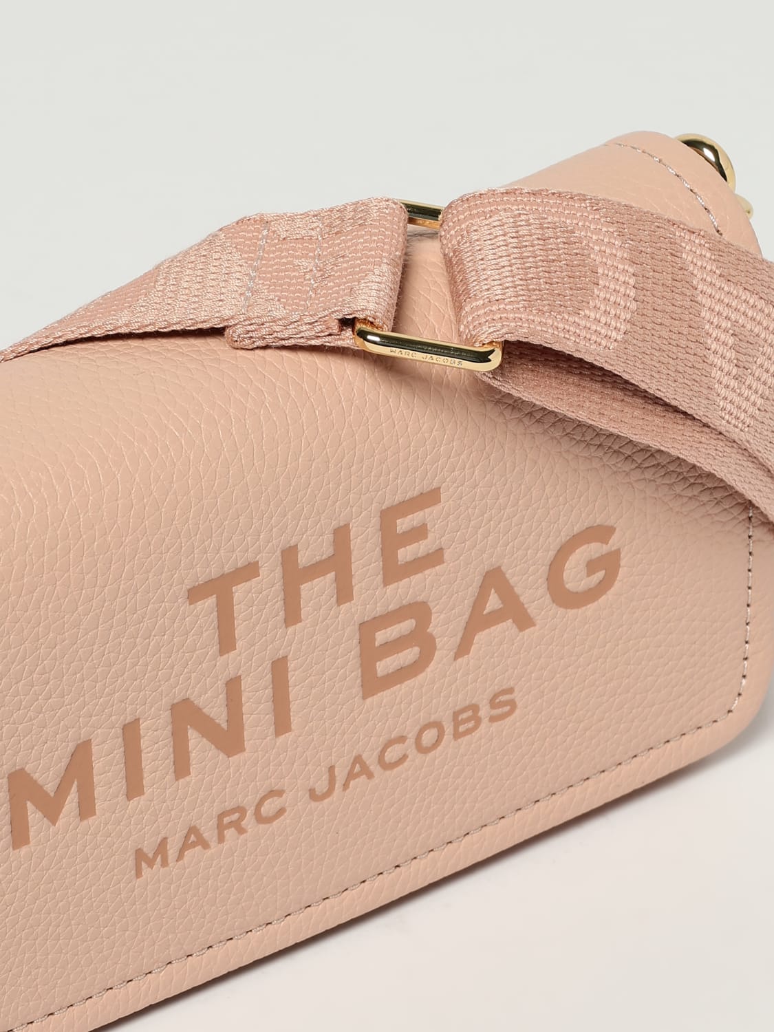 MARC JACOBS BORSA A TRACOLLA: Borse a tracolla The Mini Bag Marc Jacobs in pelle, Rosa - Img 3