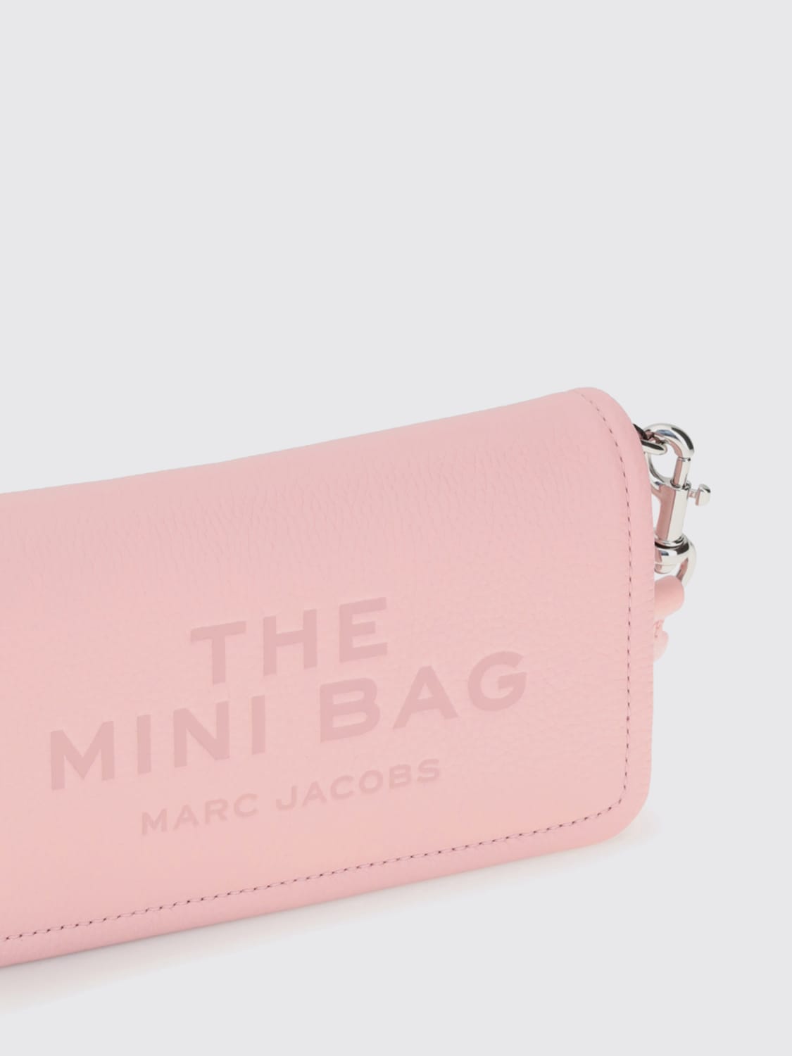 MARC JACOBS BORSA A TRACOLLA: Borse a tracolla The Mini Bag Marc Jacobs in pelle, Cipria - Img 3