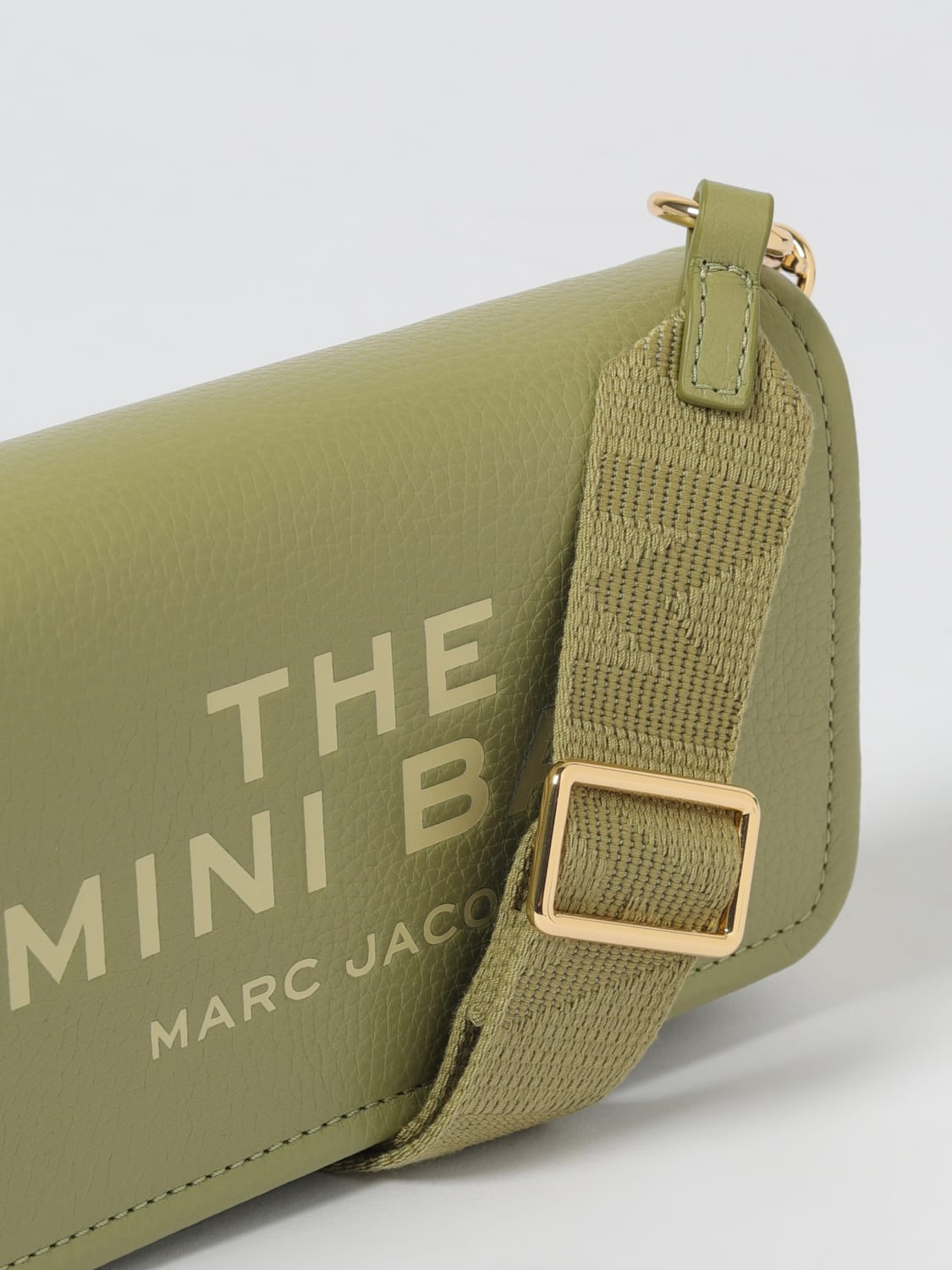 MARC JACOBS BORSA A TRACOLLA: Borse a tracolla The Mini Bag Marc Jacobs in pelle, Pistacchio - Img 3