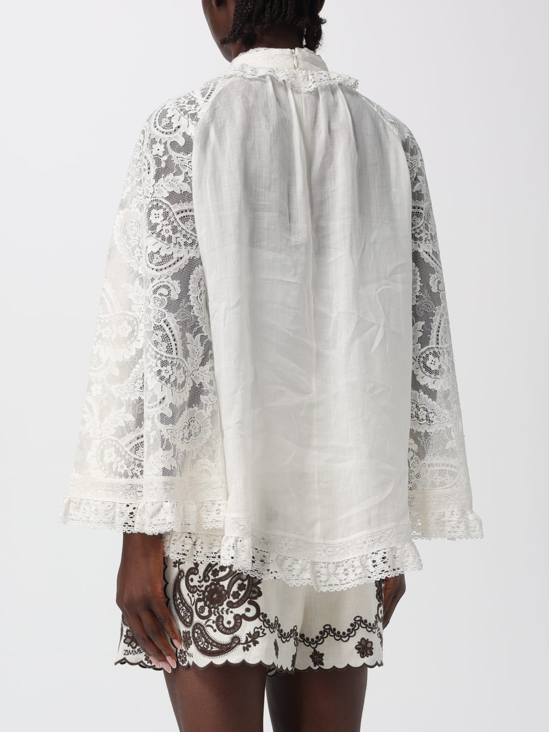 ZIMMERMANN TOP: Cape femme Zimmermann, Beige - Img 3