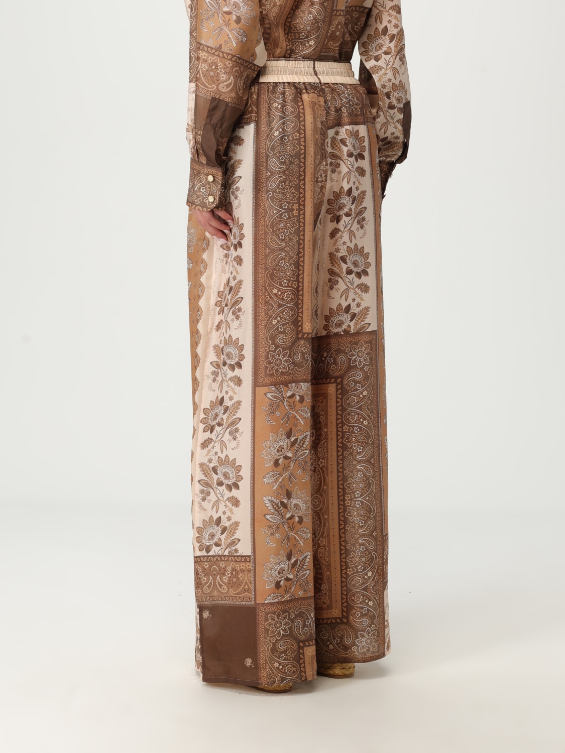 ZIMMERMANN PANTS: Pants woman Zimmermann, Brown - Img 3