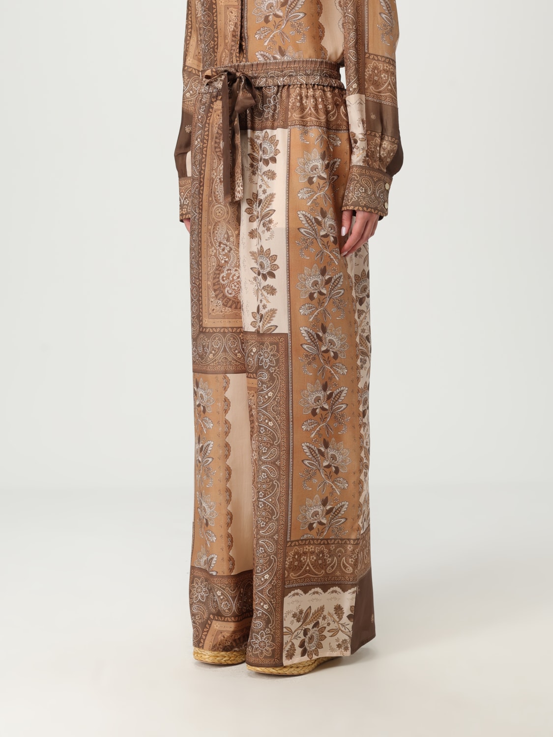 ZIMMERMANN PANTS: Pants woman Zimmermann, Brown - Img 4