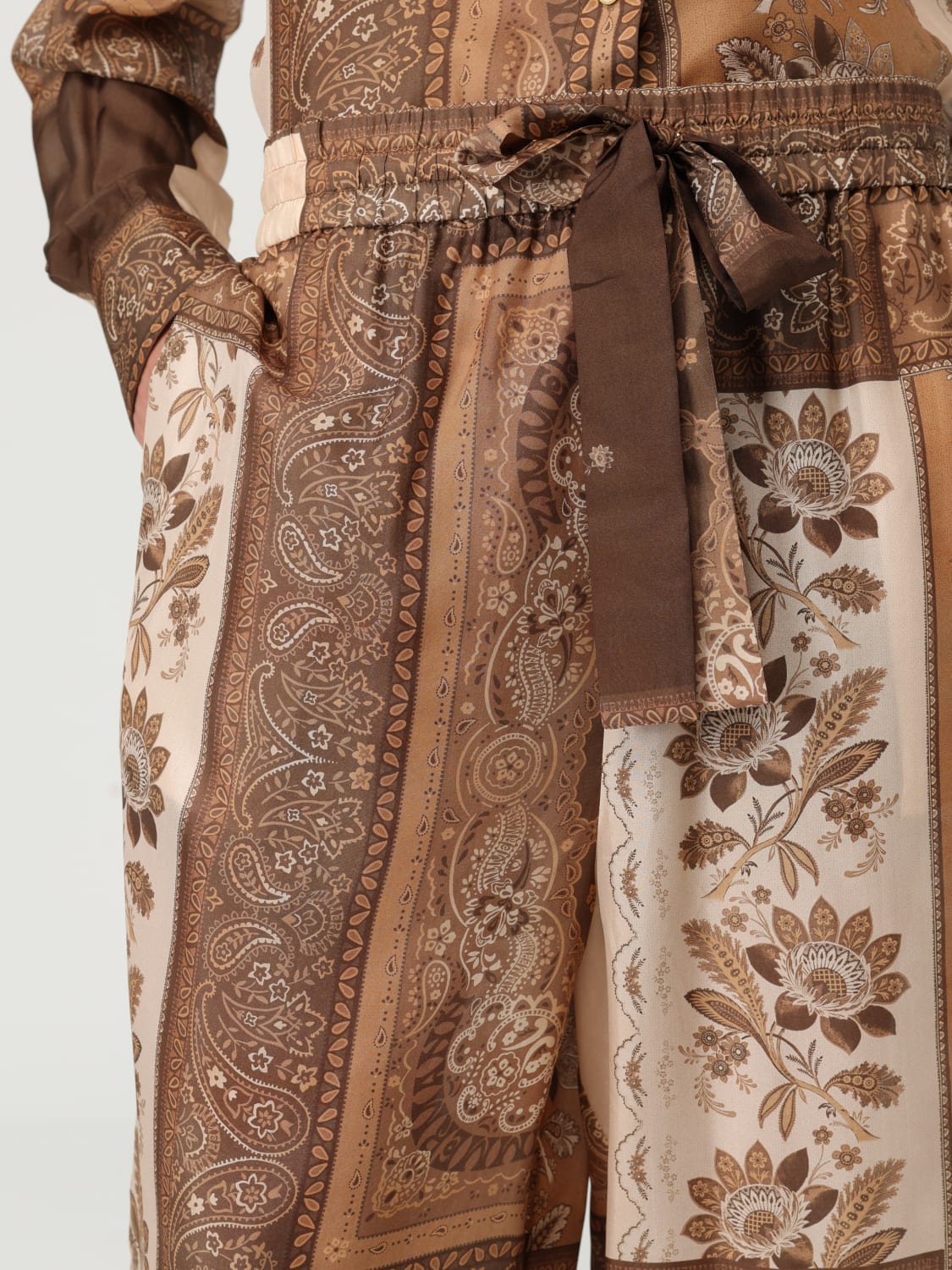 ZIMMERMANN PANTS: Pants woman Zimmermann, Brown - Img 5