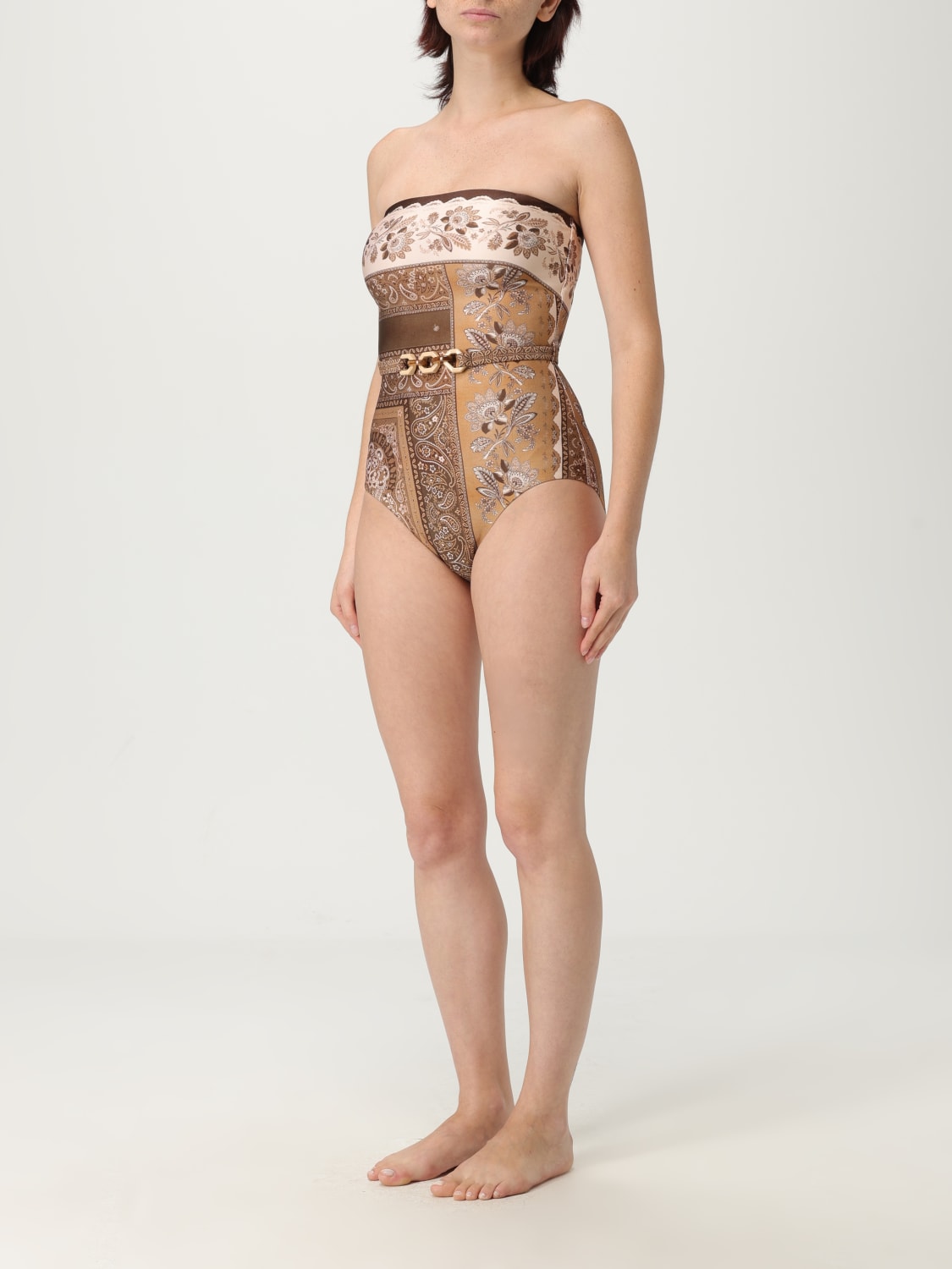 ZIMMERMANN SWIMSUIT: Swimsuit woman Zimmermann, Brown - Img 3