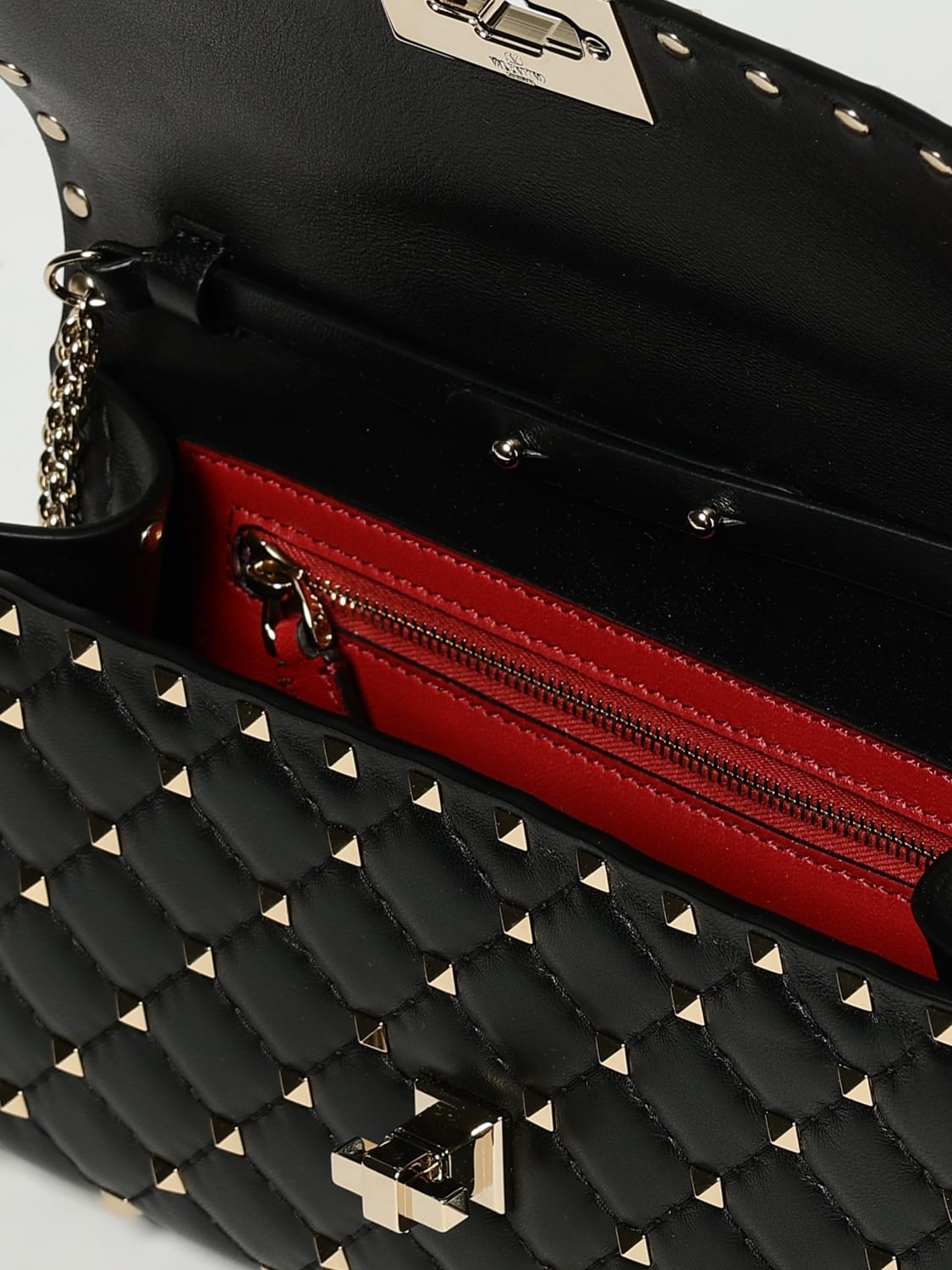 VALENTINO GARAVANI MINI BAG: Crossbody bags woman Valentino Garavani, Black - Img 5