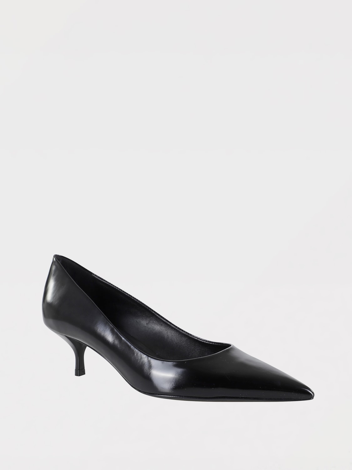 STUART WEITZMAN DÉCOLLETÉ: Décolleté Stuart Weitzman in pelle , Nero - Img 2