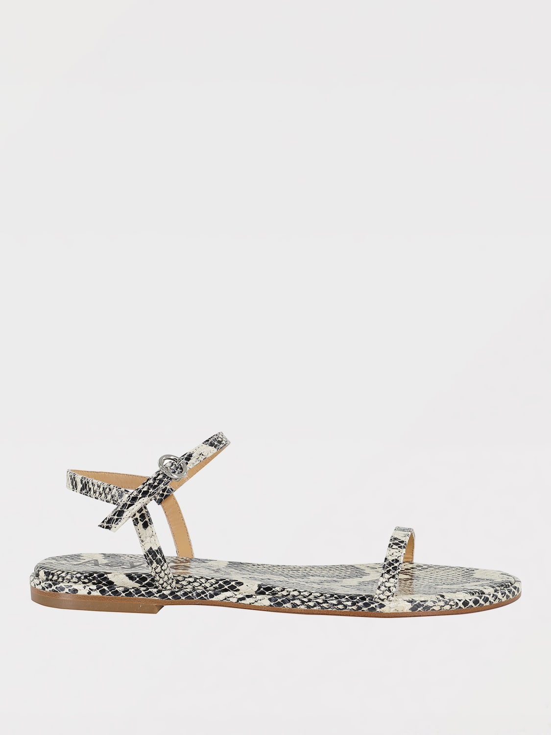 シューズ・サンダルその他 AEYDE Woman Flat sandals Cream FSTATR08FL49100043 CREAMY AEYDE: Shoes woman - Cream | Aeyde flat sandals