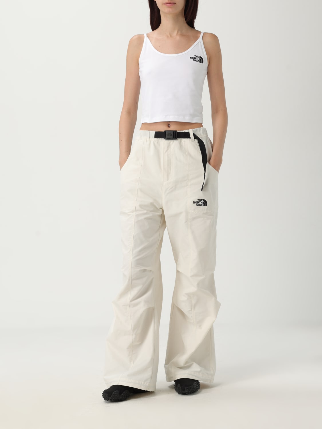 THE NORTH FACE T-SHIRT: T-shirt woman The North Face, White - Img 2