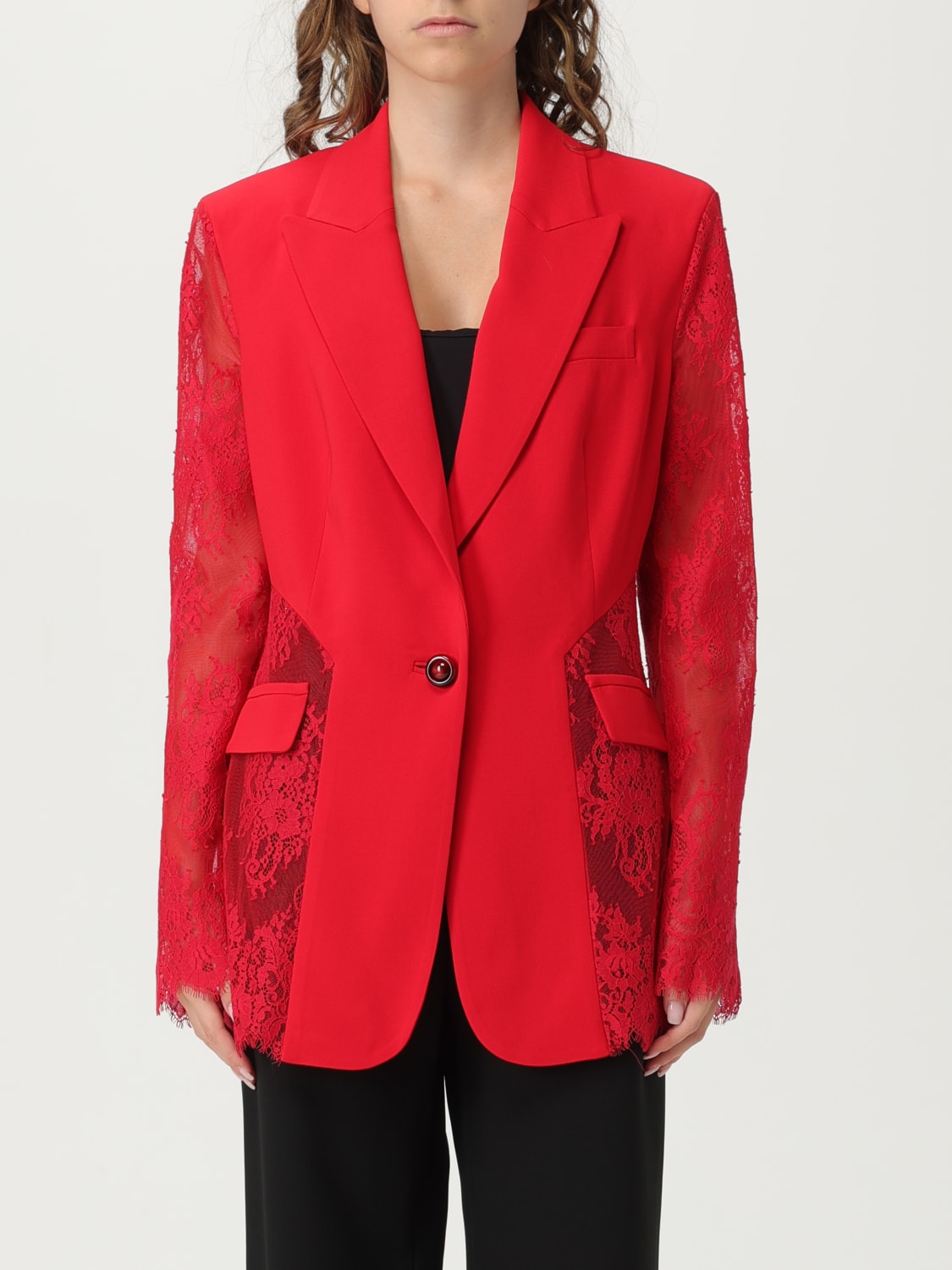 PINKO JACKET: Blazer woman Pinko, Red - Img 1