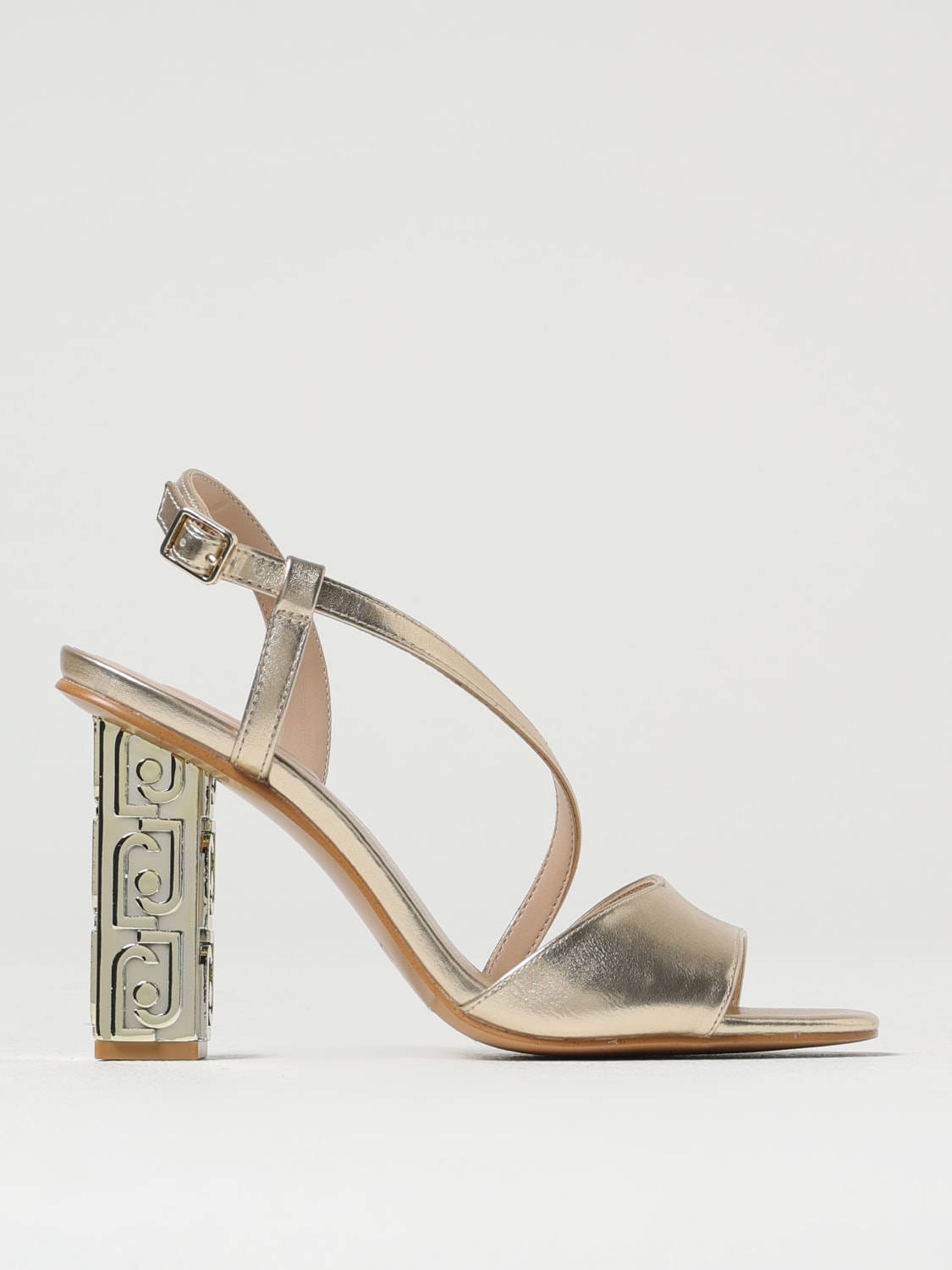 LIU JO HEELED SANDAL: Heeled sandals woman Liu Jo, Grey - Img 1