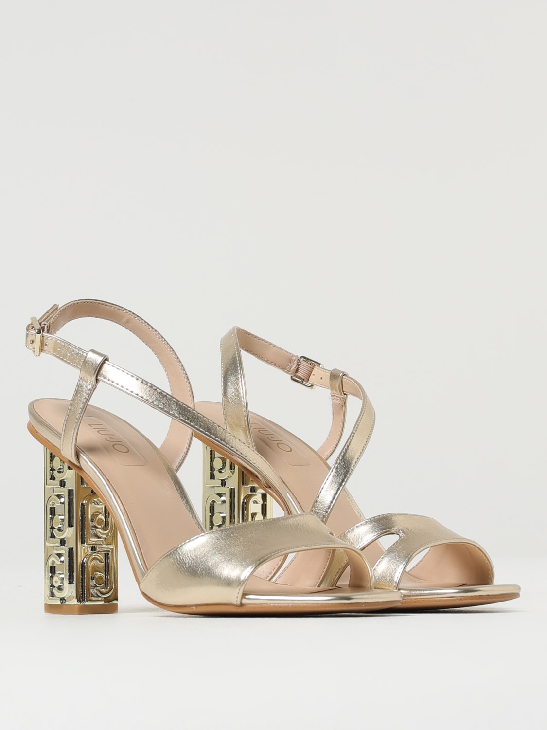 LIU JO HEELED SANDAL: Heeled sandals woman Liu Jo, Grey - Img 2