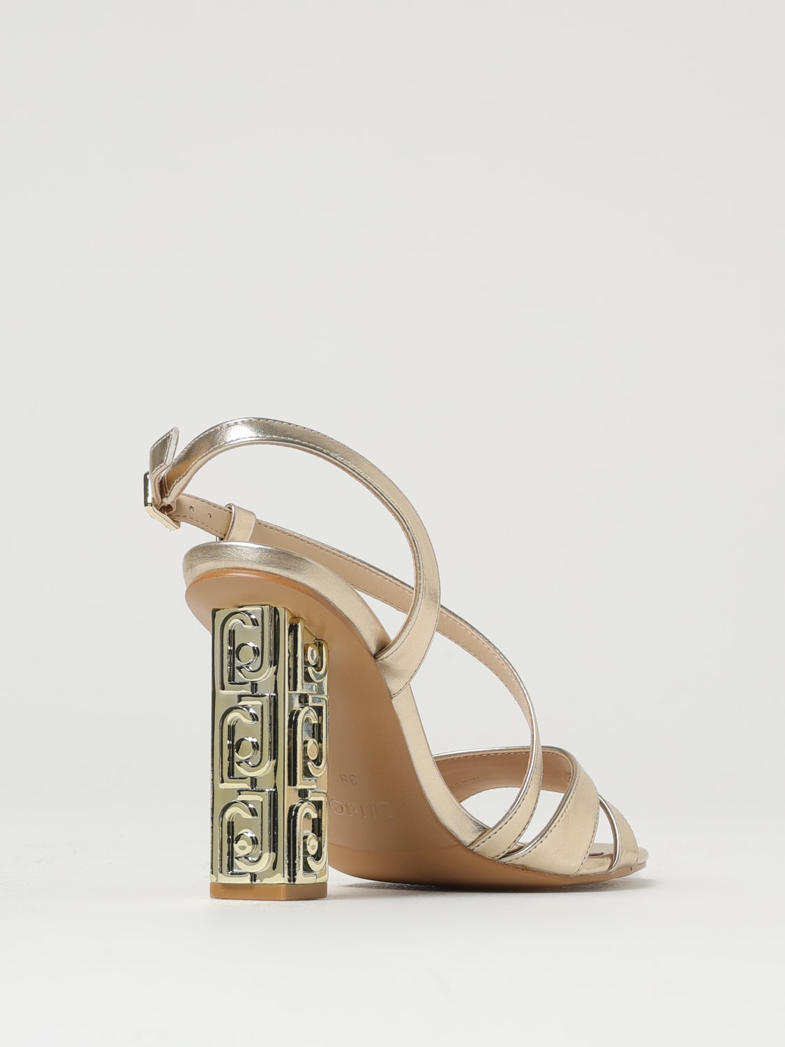 LIU JO HEELED SANDAL: Heeled sandals woman Liu Jo, Grey - Img 3