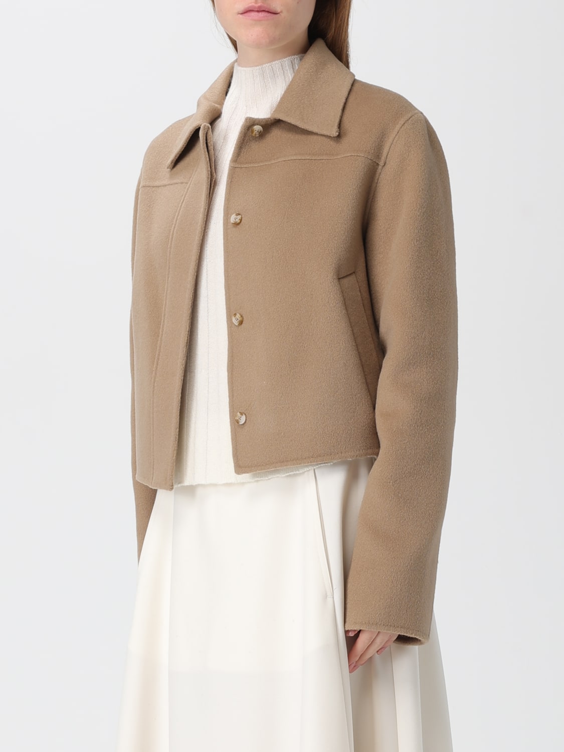 LOU LOU STUDIO MANTEL: Mantel damen Lou Lou Studio, Taubengrau - Img 4