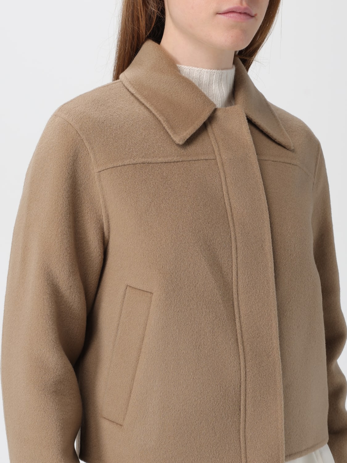 LOU LOU STUDIO MANTEL: Mantel damen Lou Lou Studio, Taubengrau - Img 5